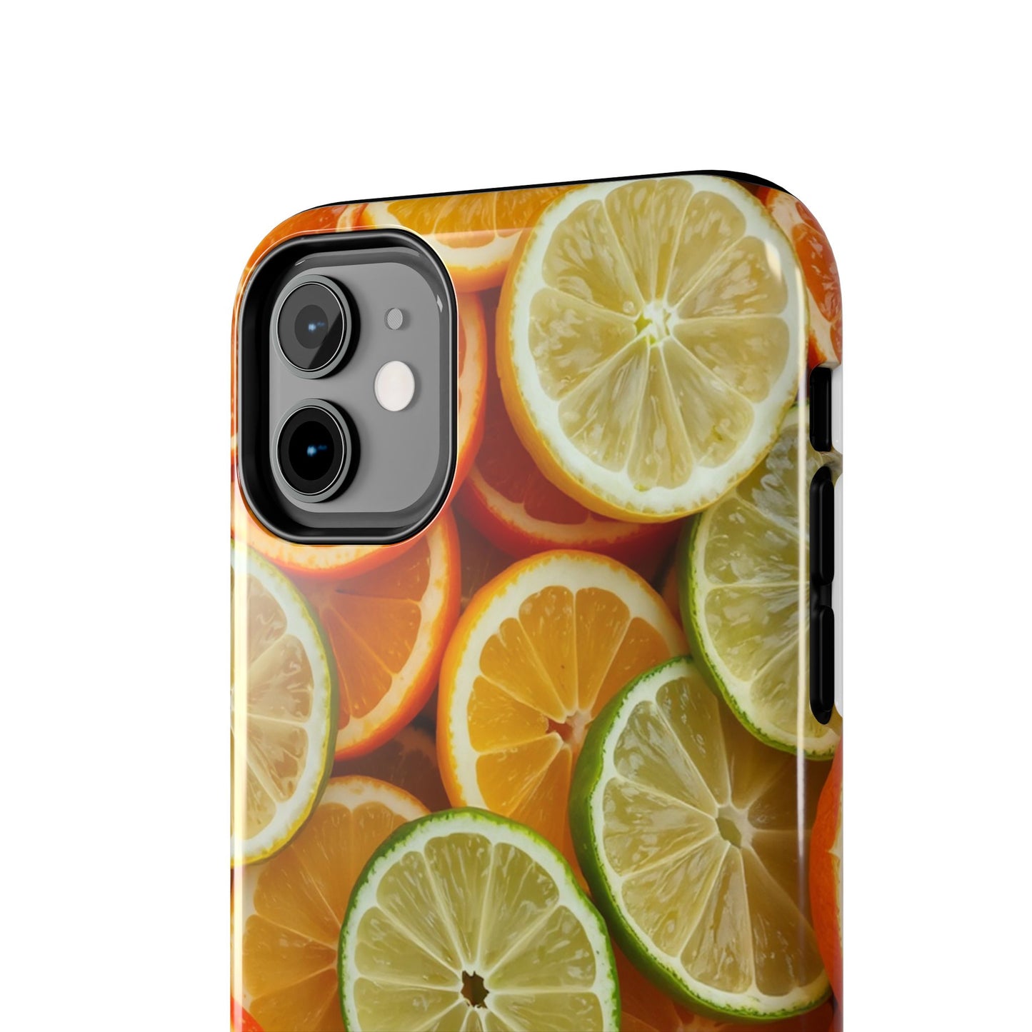 Citrus Slice Tough Phone Case – Vibrant Fruit Design for Summer Fun