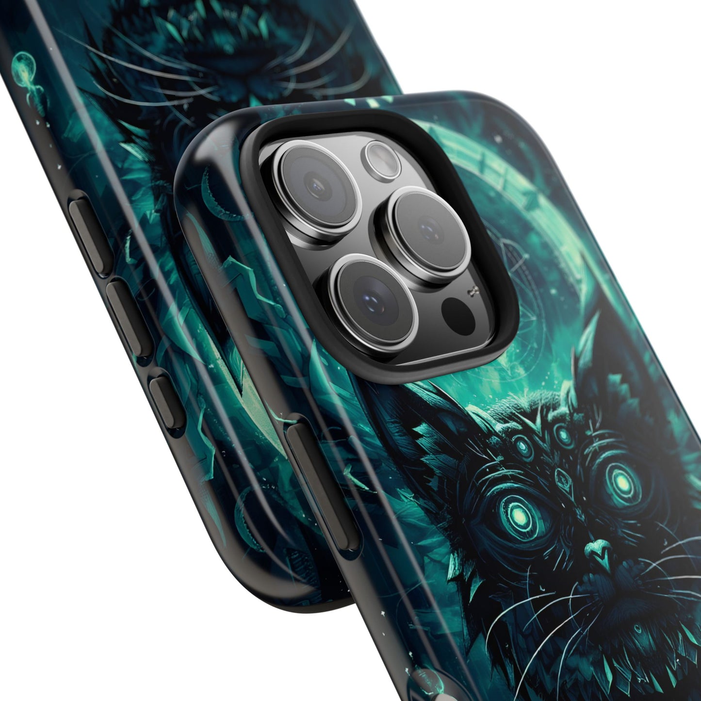 Mystical Dark Cat Phone Case - Tough Protective Cover for Cat Lovers - for iPhone