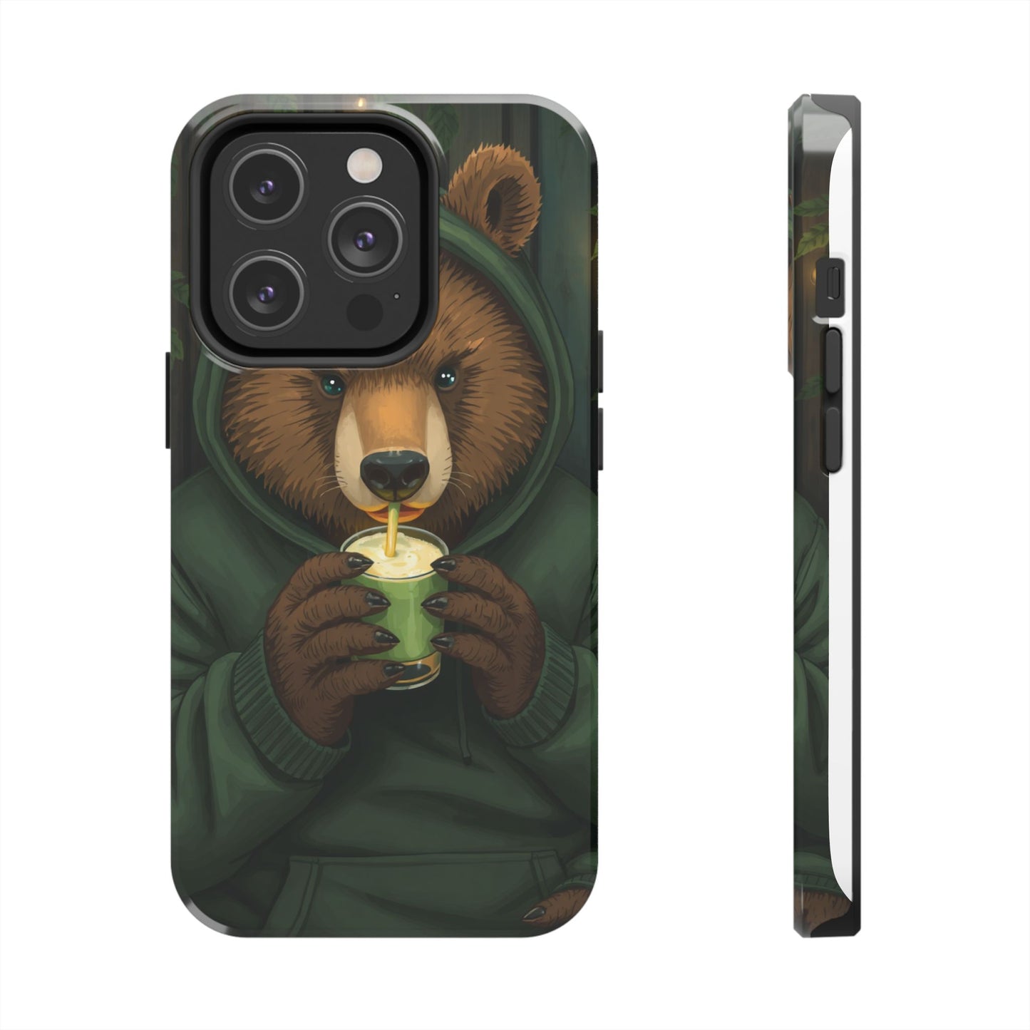 Cute Bear Phone Case – Tough and Stylish Protection for Animal Lovers