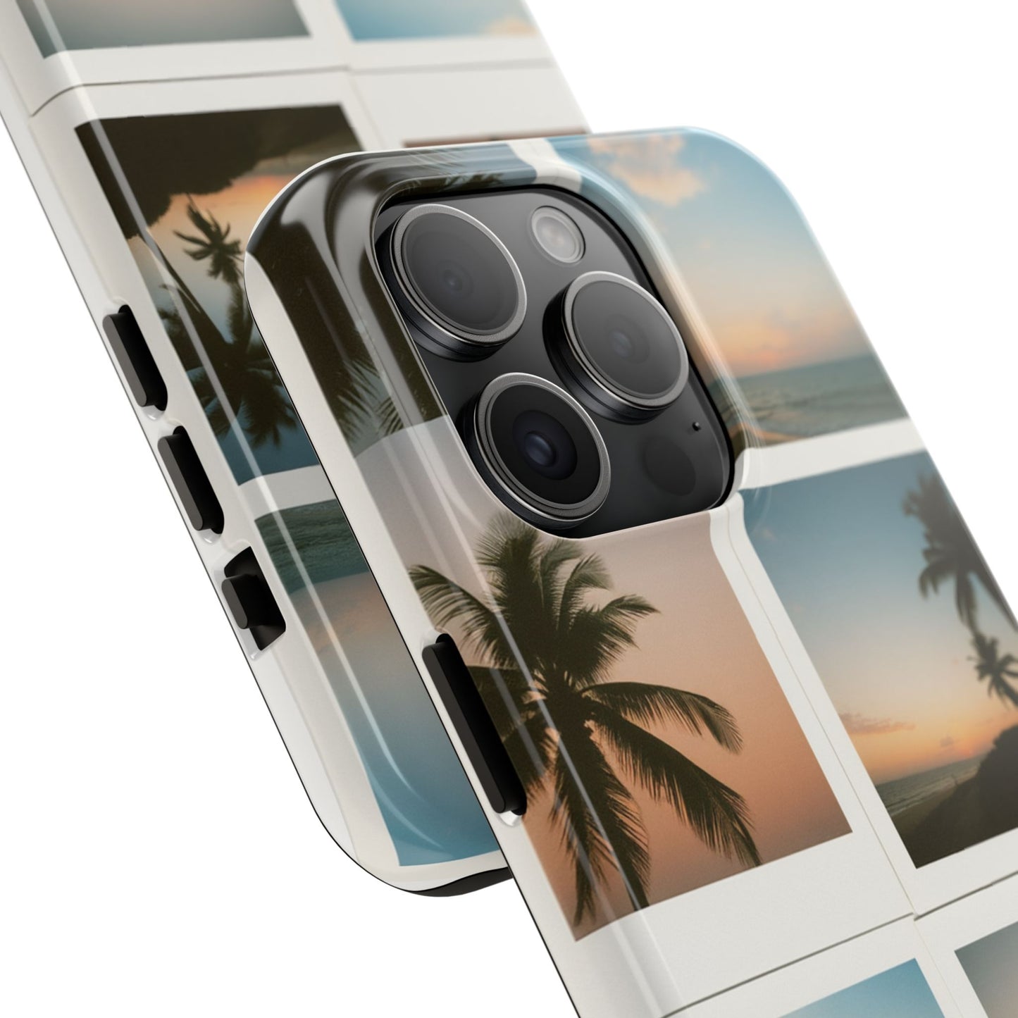 Tropical Sunset Tough Phone Case - Beach Vibes for Summer Adventures