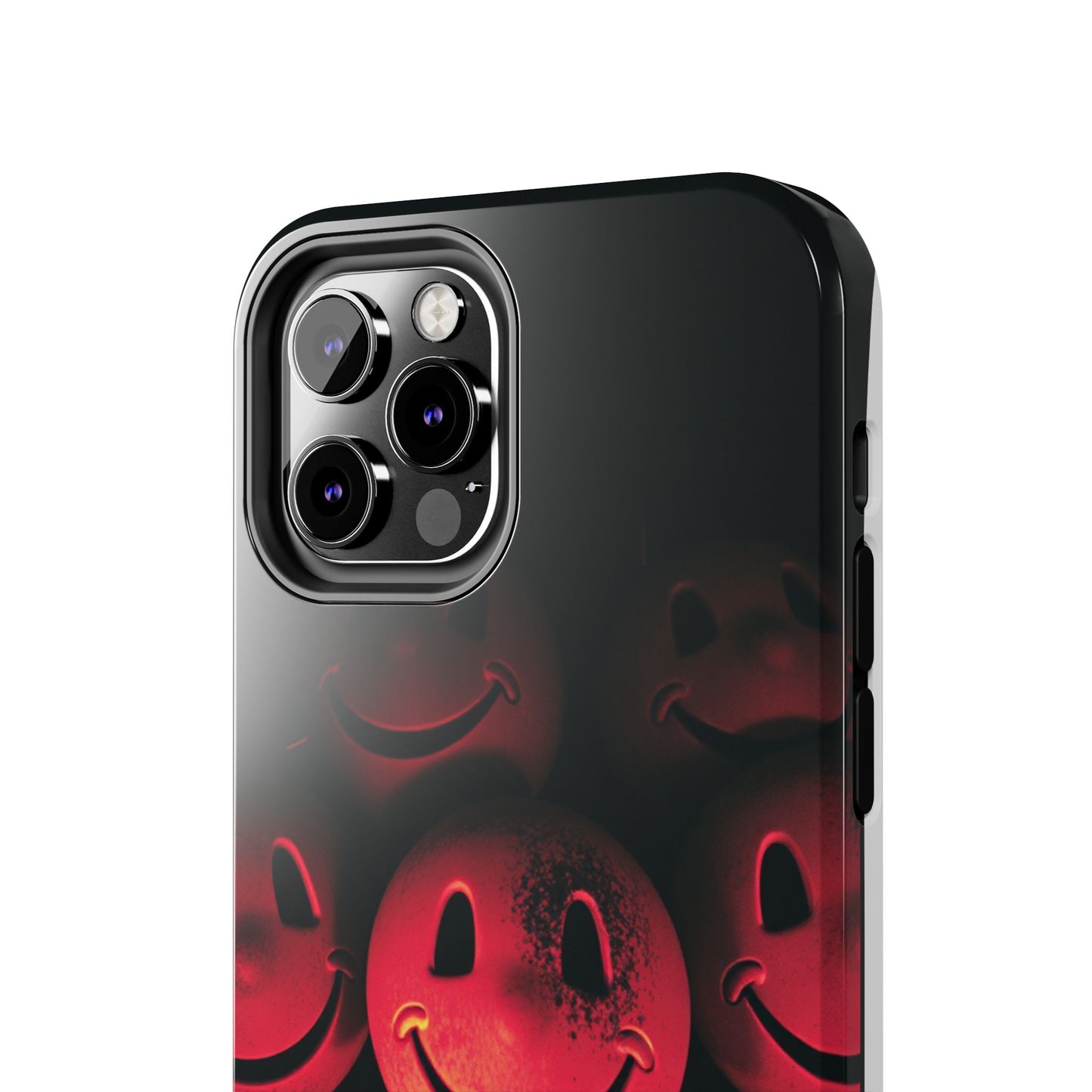 Smiley Face Tough Phone Case - Durable Protection with Fun Design