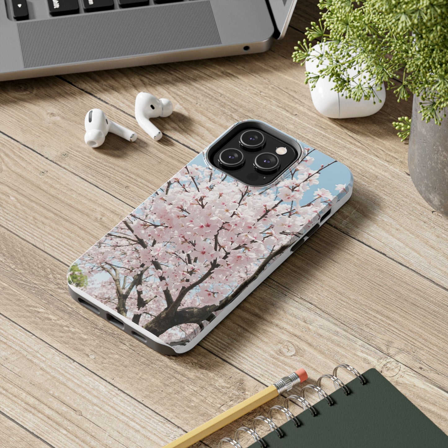 Cherry Blossom Tough Phone Case - Stylish Protection for Spring Lovers