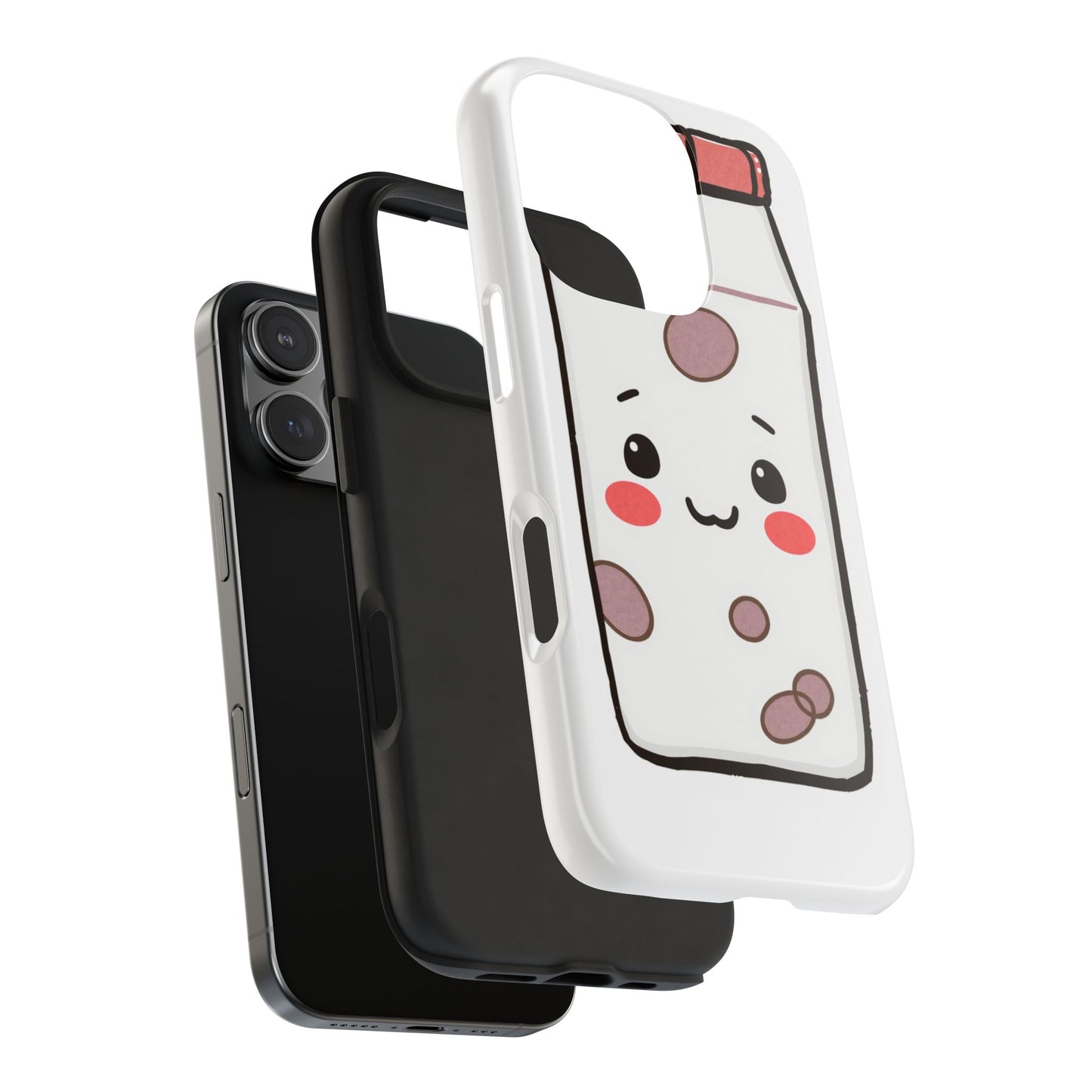 Cute Milk Cartoon Phone Case - Tough & Stylish Protection