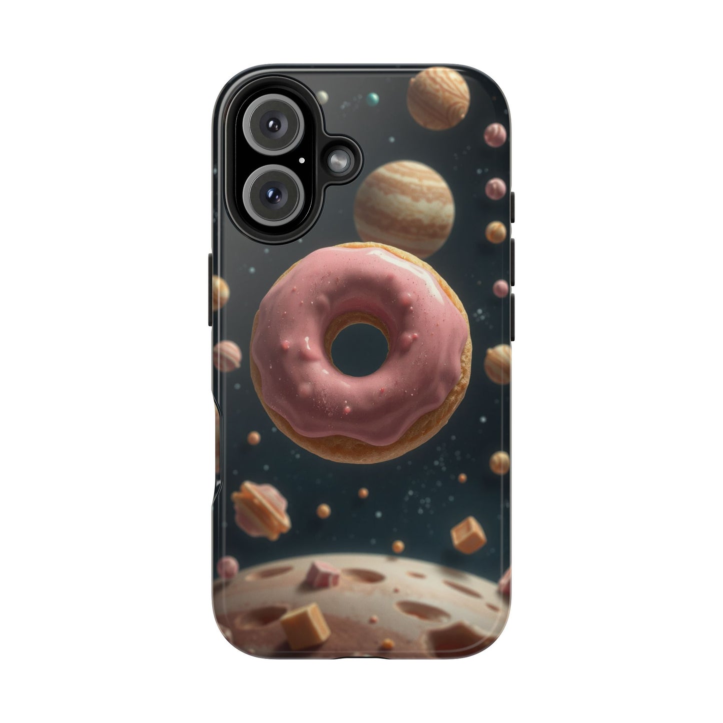 Galaxy Donut Tough Phone Case - Durable & Stylish Protective Cover
