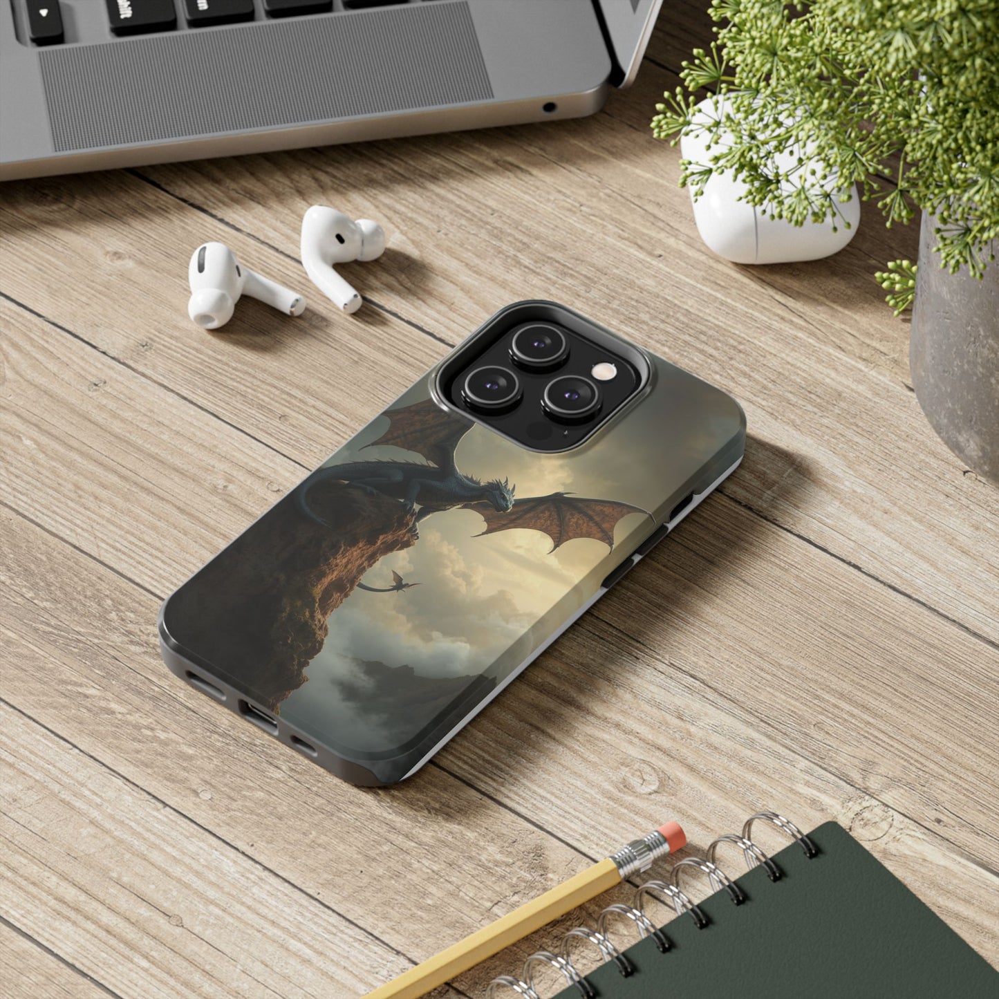 Dragon Fantasy Tough Phone Case - Durable Protection for Adventurers