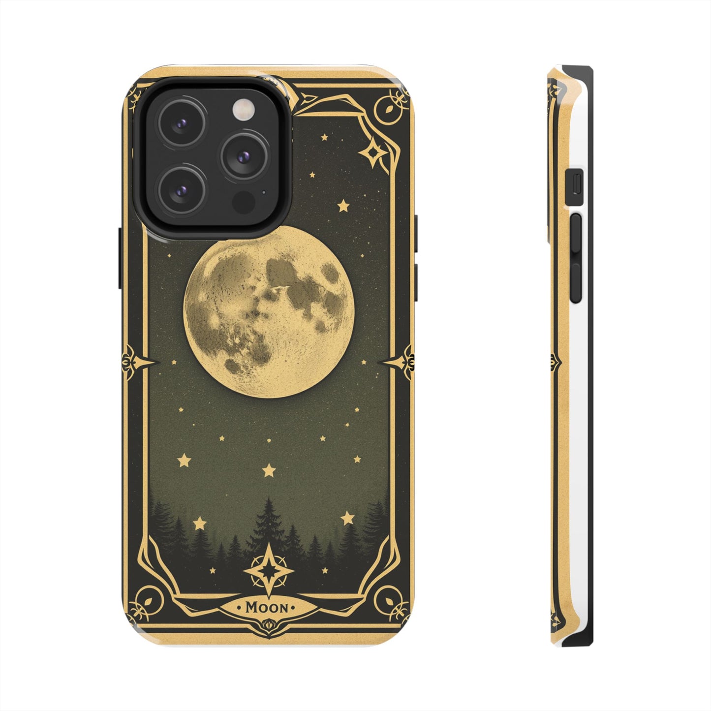 Celestial Moon Phone Case - Tough & Stylish for Star Lovers