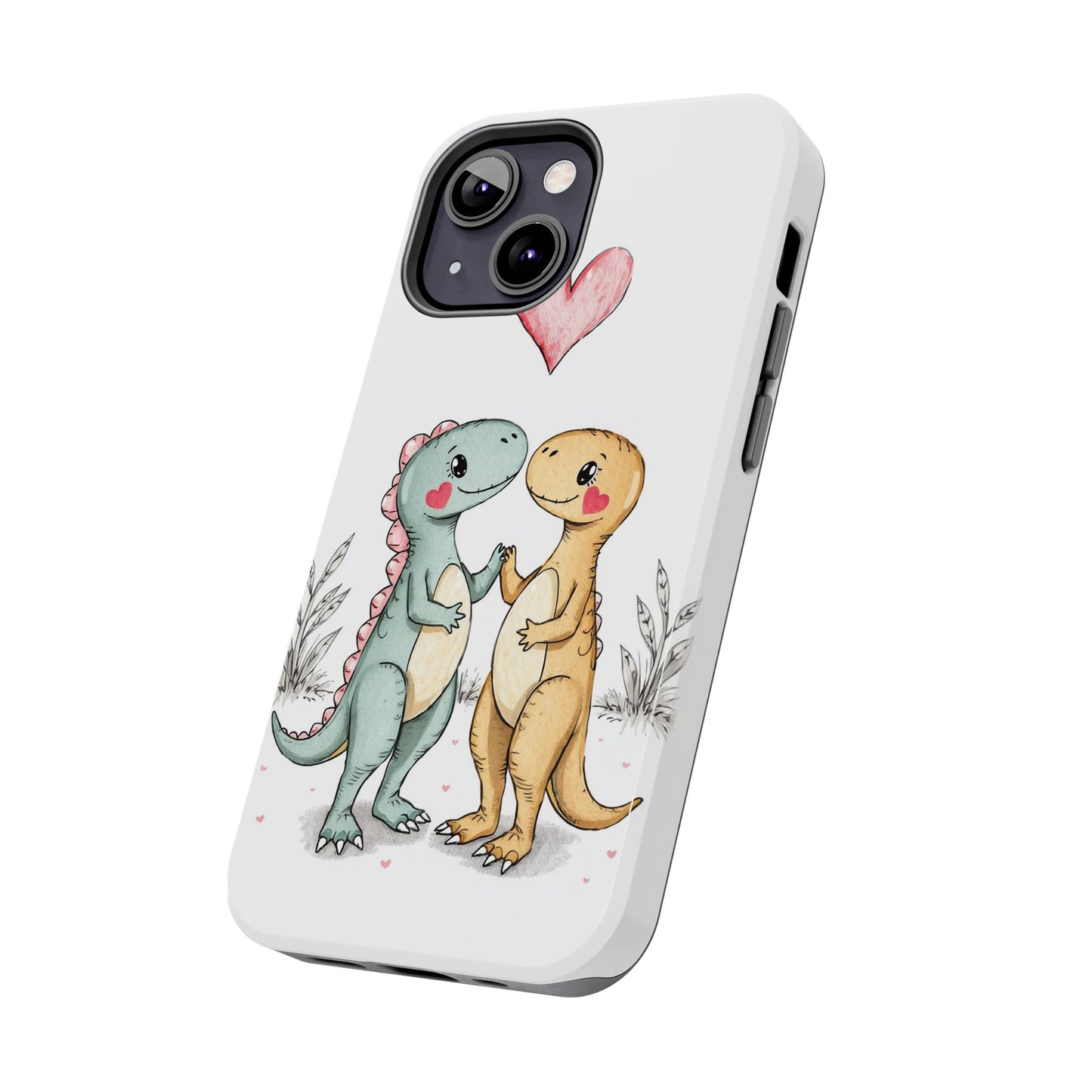 Dino Couples - Tough Phone Case for iPhone