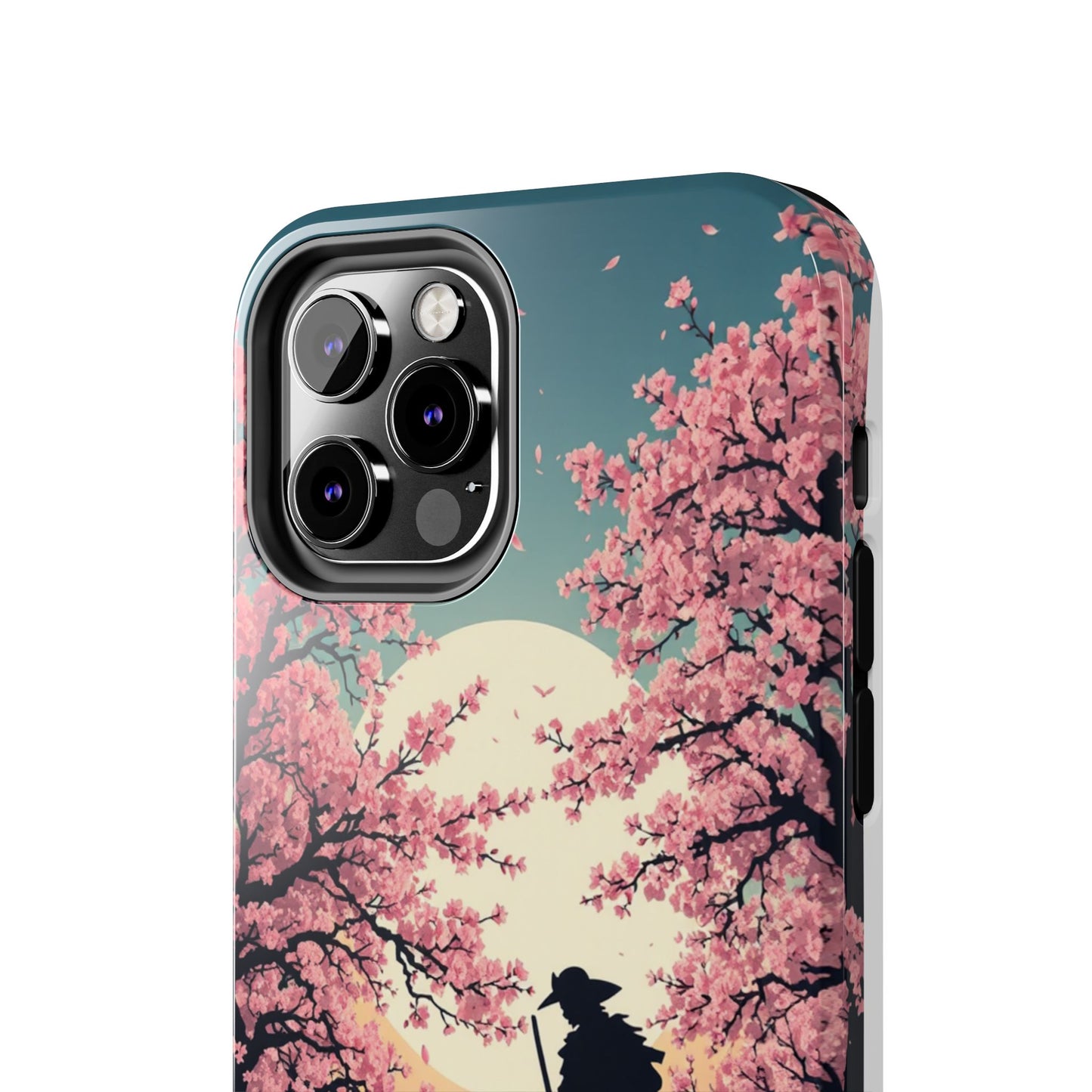 Cherry Blossom Samurai Tough Phone Case