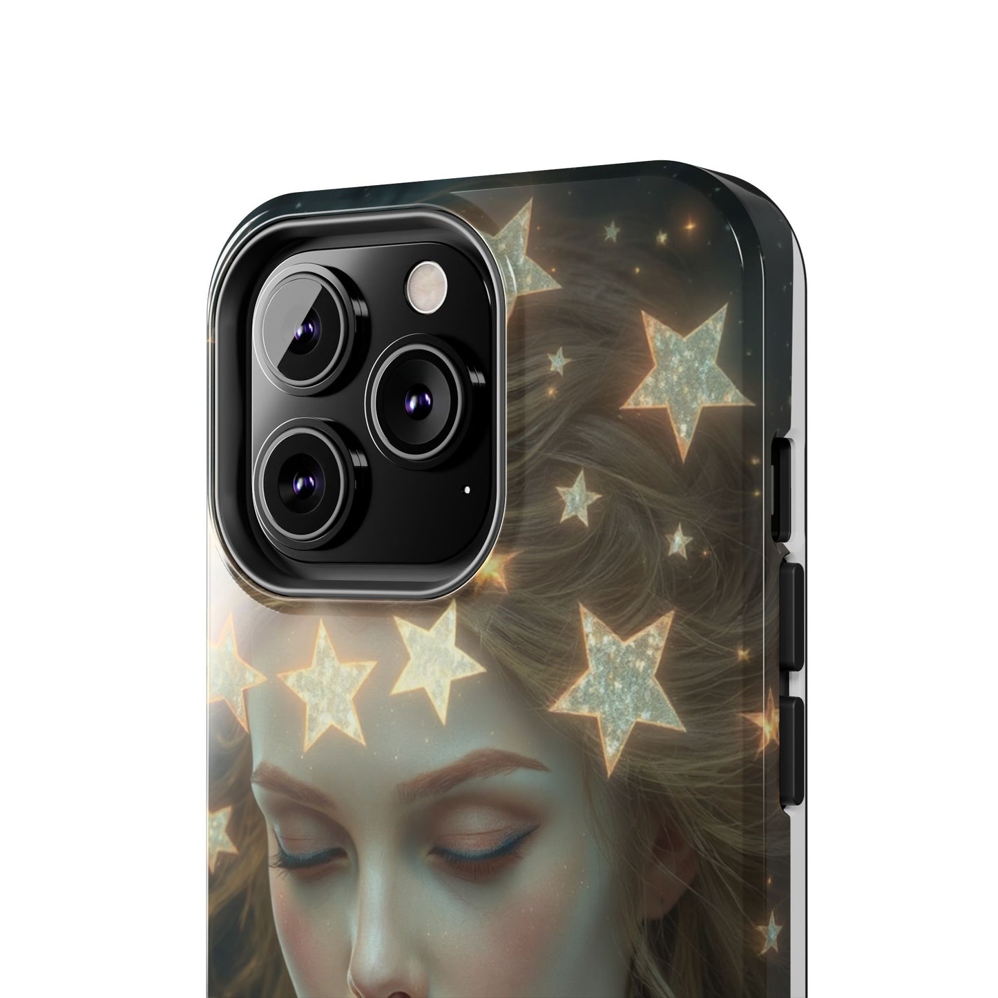 Celestial Dream Tough Phone Case - Artistic Starry Design for Style Enthusiasts