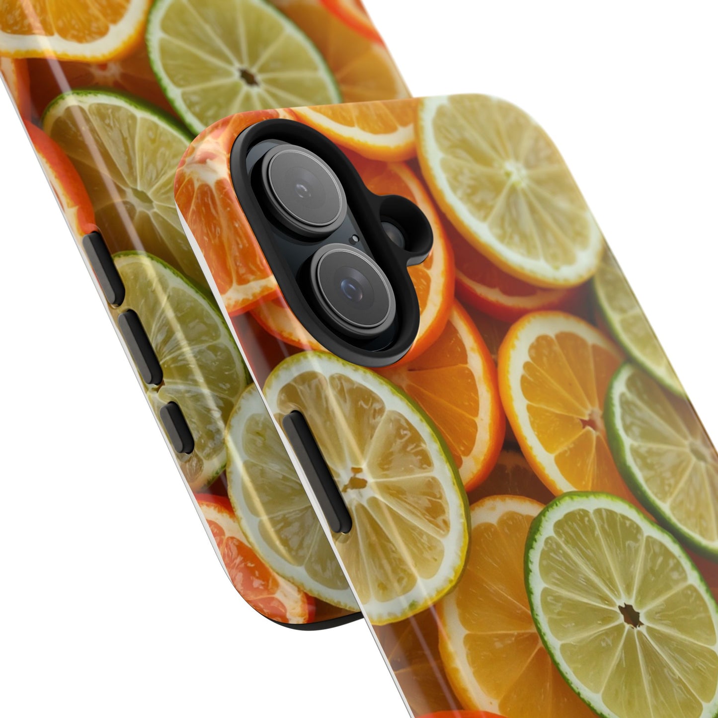 Citrus Slice Tough Phone Case – Vibrant Fruit Design for Summer Fun