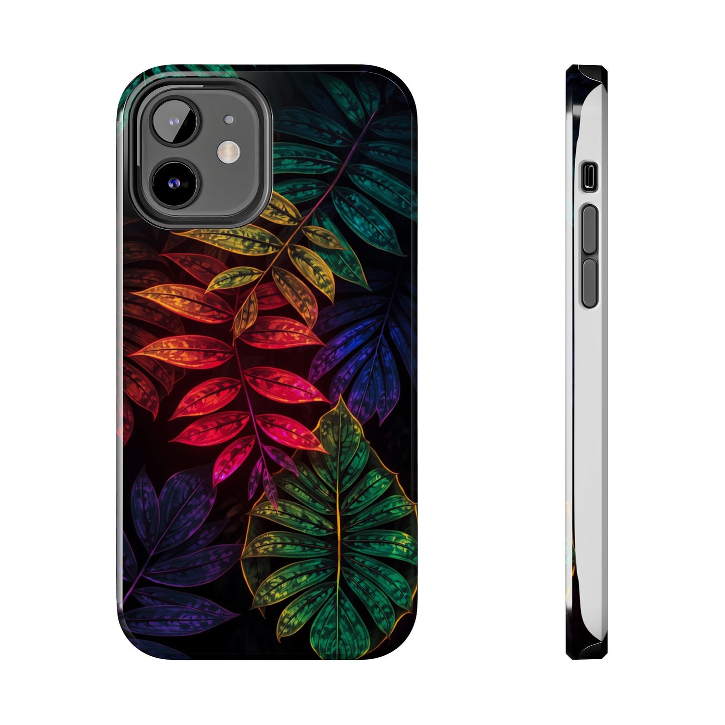 Vibrant Tropical Leaf Tough Phone Case