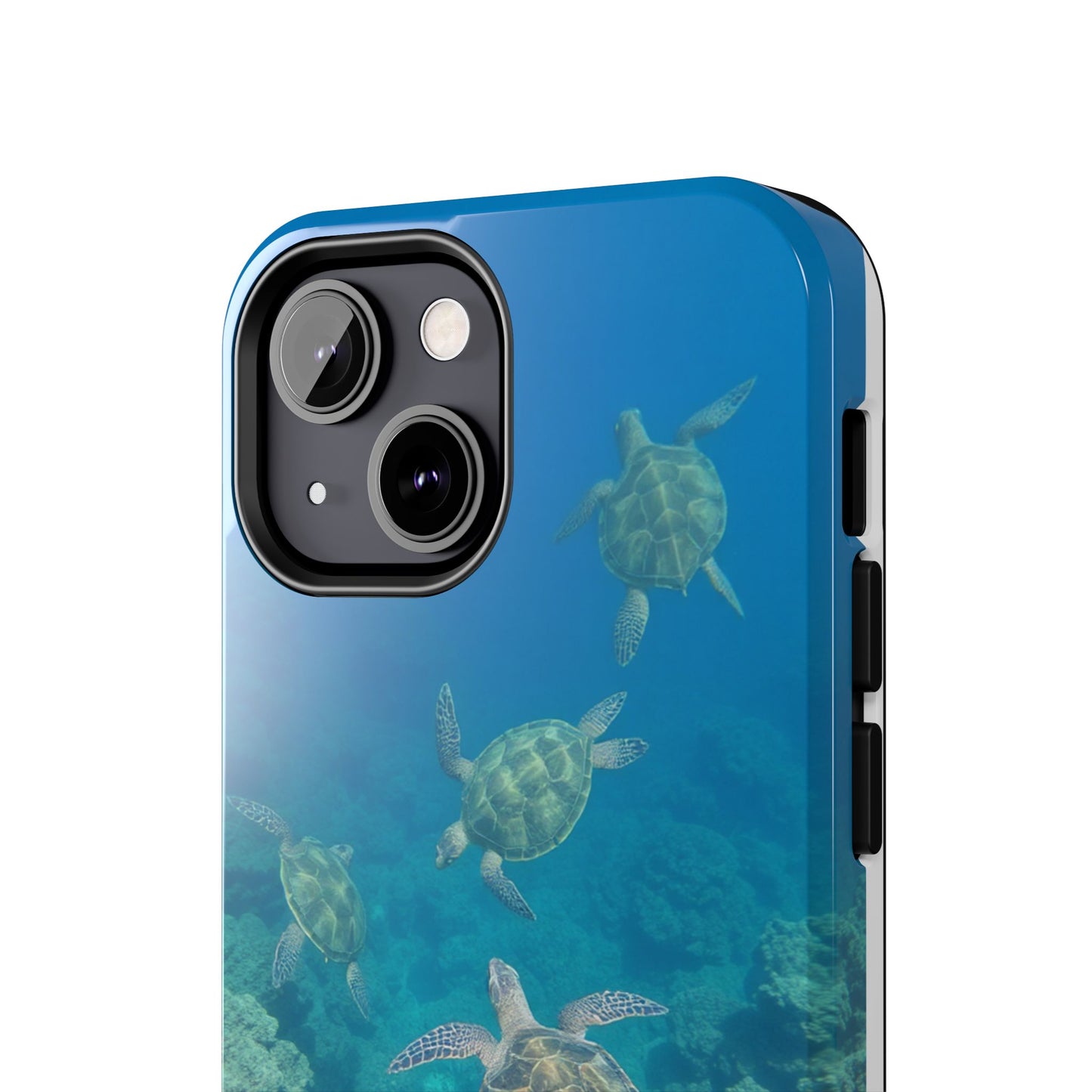 Ocean Turtle Tough Phone Cases - Durable Protection with Marine Art