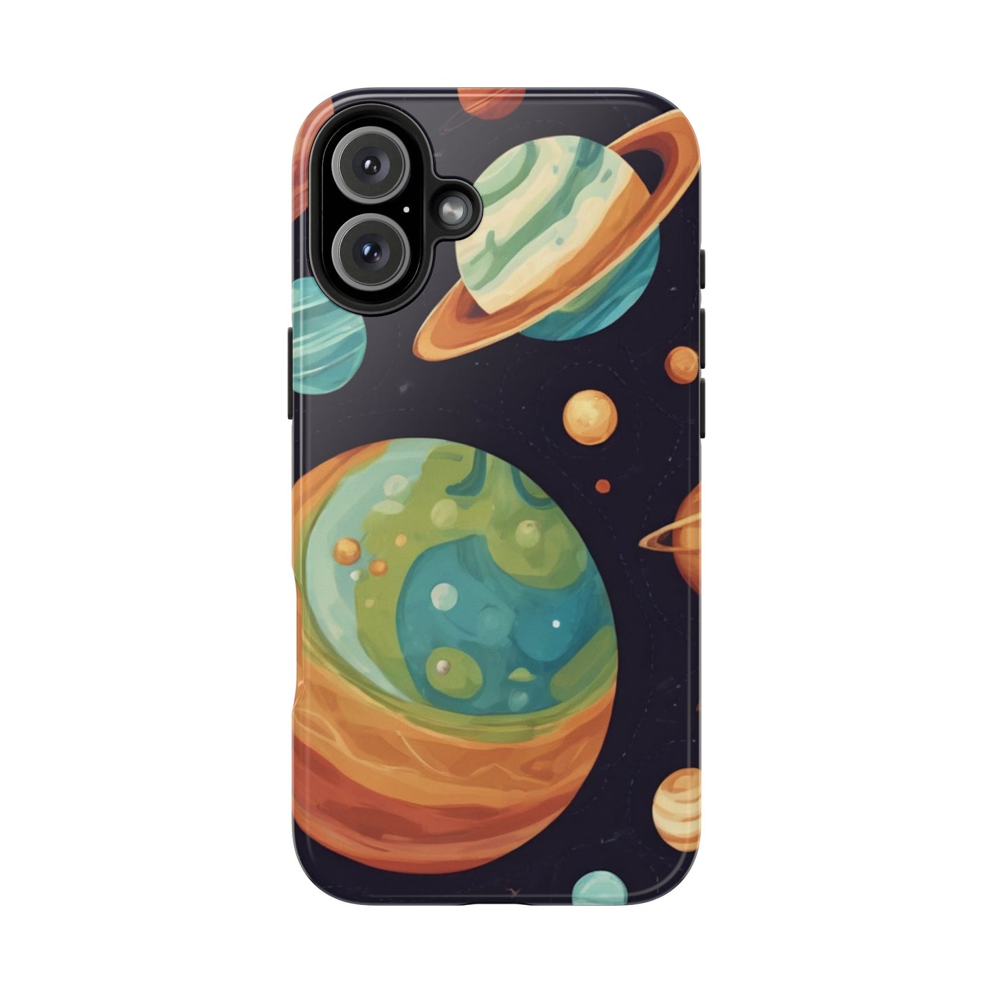 Cosmic Planet Phone Case - Durable Tough Protector for Space Lovers - for iPhone