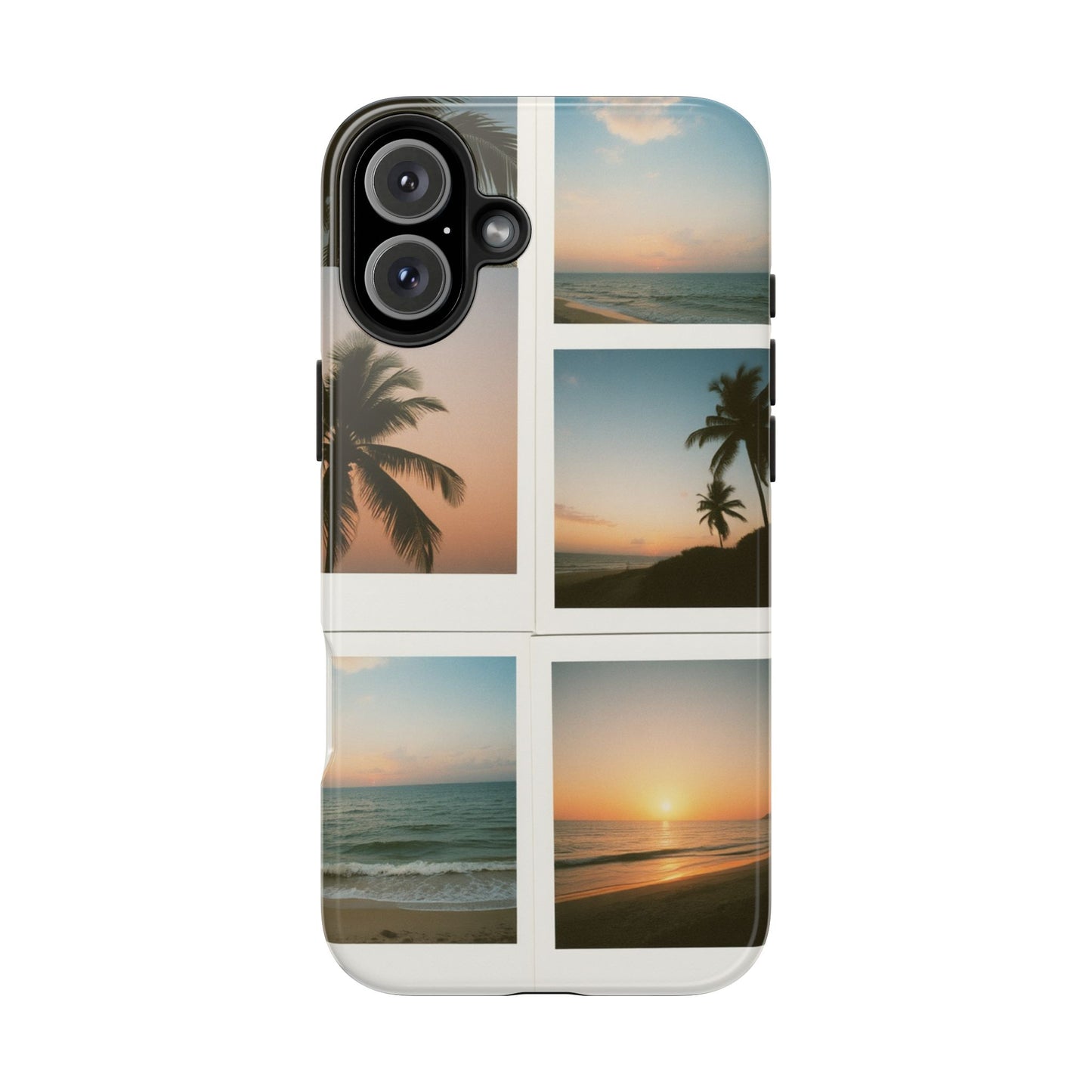 Tropical Sunset Tough Phone Case - Beach Vibes for Summer Adventures