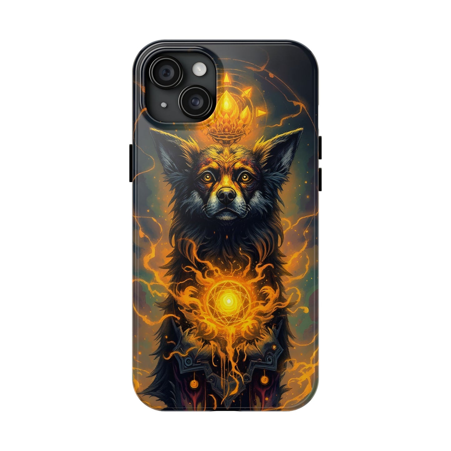 Mystical Dog of Light - Tough Phone Case - Durable Protection with Inspired Artwork - for iPhone
