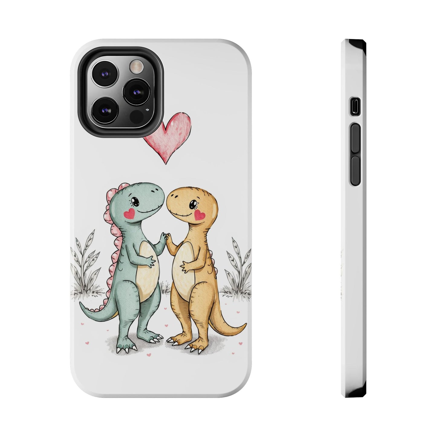 Dino Couples - Tough Phone Case for iPhone