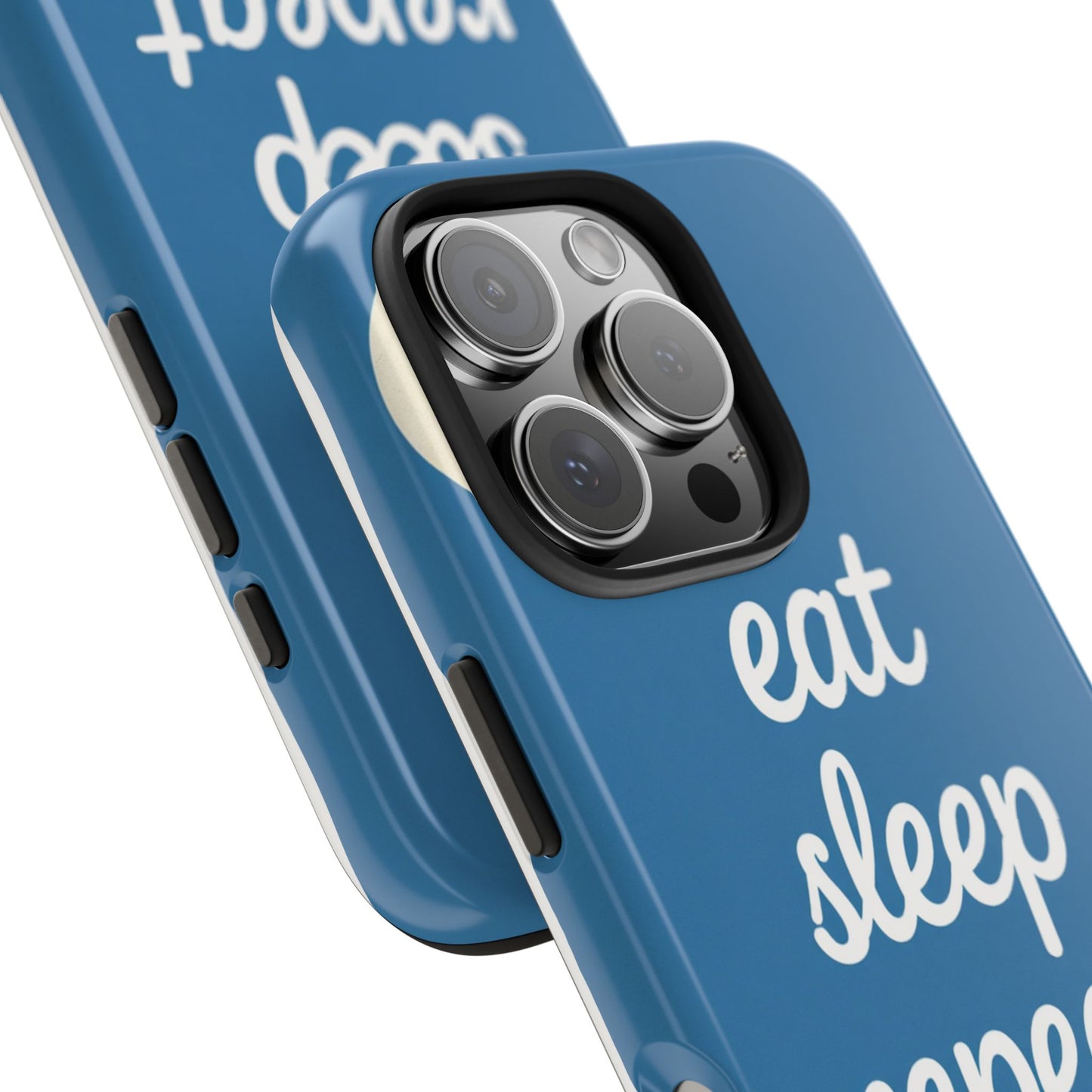 Eat, Sleep, Repeat Phone Case – Fun & Durable Tough Phone Cases for Food Lovers