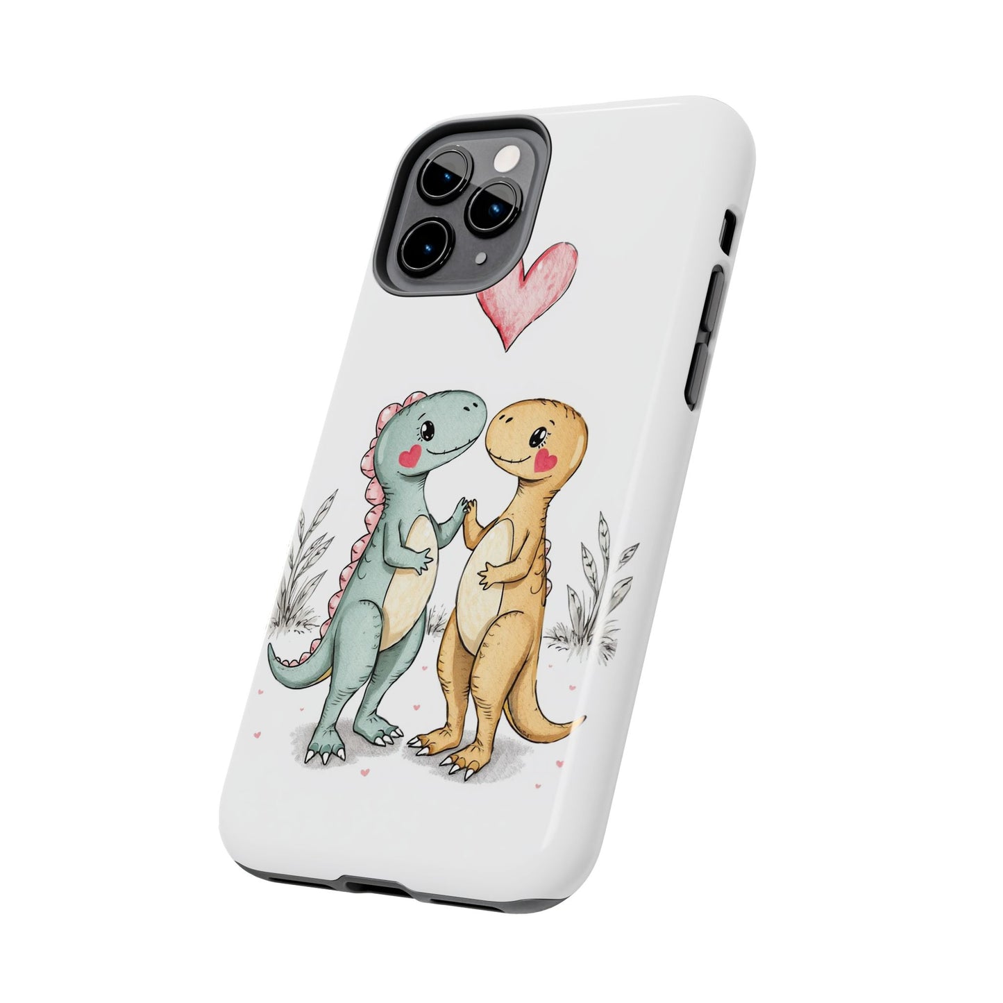 Dino Couples - Tough Phone Case for iPhone
