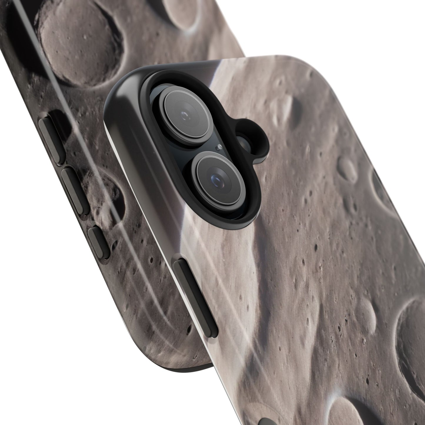 Celestial Moon Surface Tough Phone Case | Durable Space-Themed Design - for iPhone