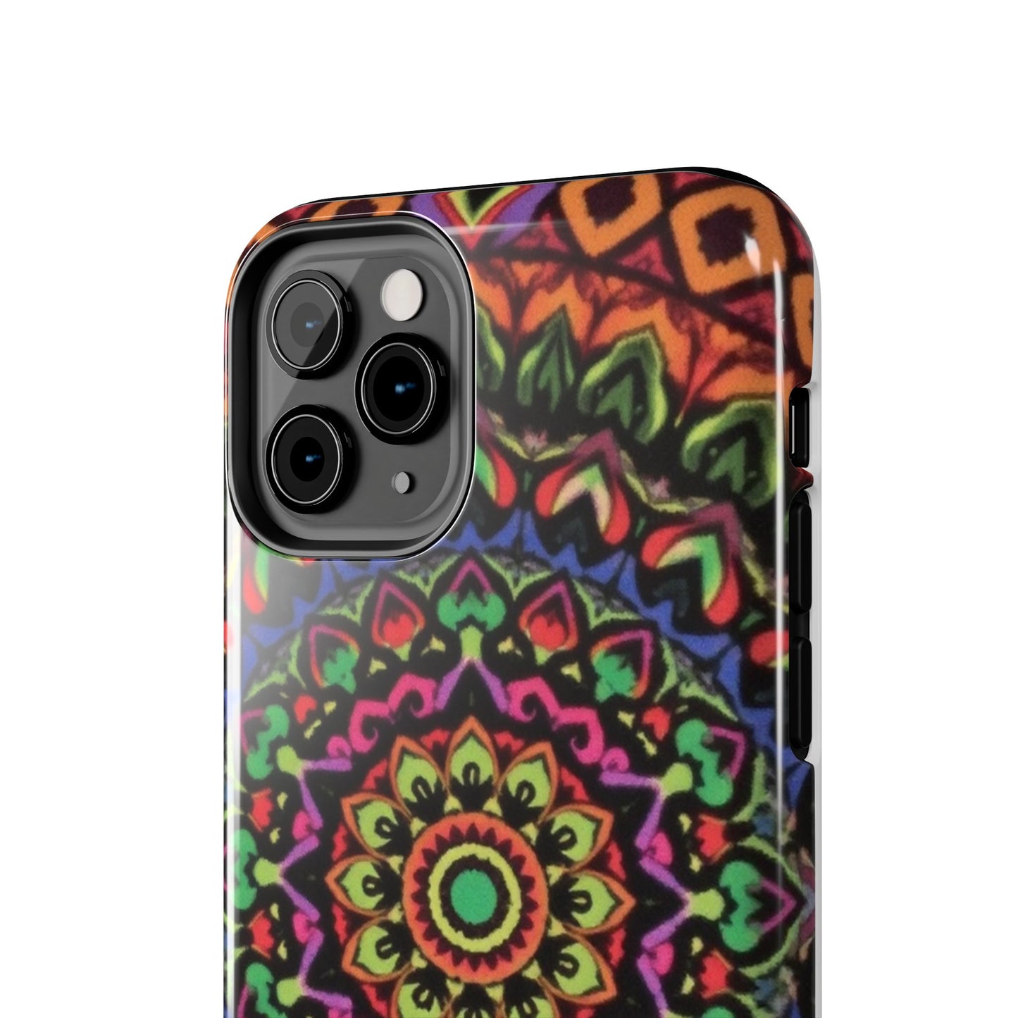 Colorful Mandala Tough Phone Case - Vibrant Designs for Trendy Protection - for iPhone