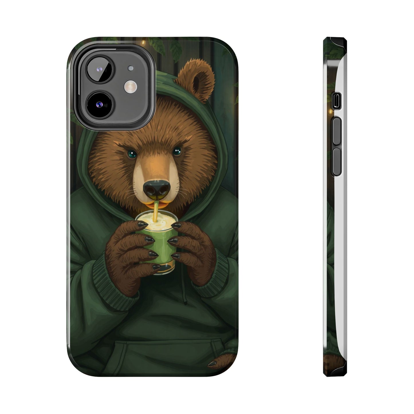 Cute Bear Phone Case – Tough and Stylish Protection for Animal Lovers
