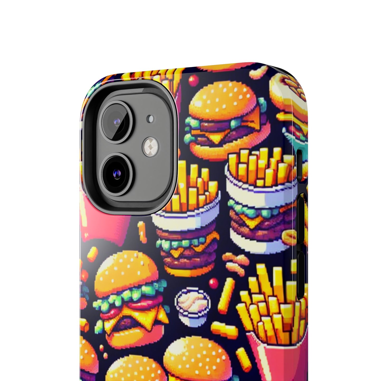 Retro Fast Food Phone Case - Tough and Durable - for iPhone