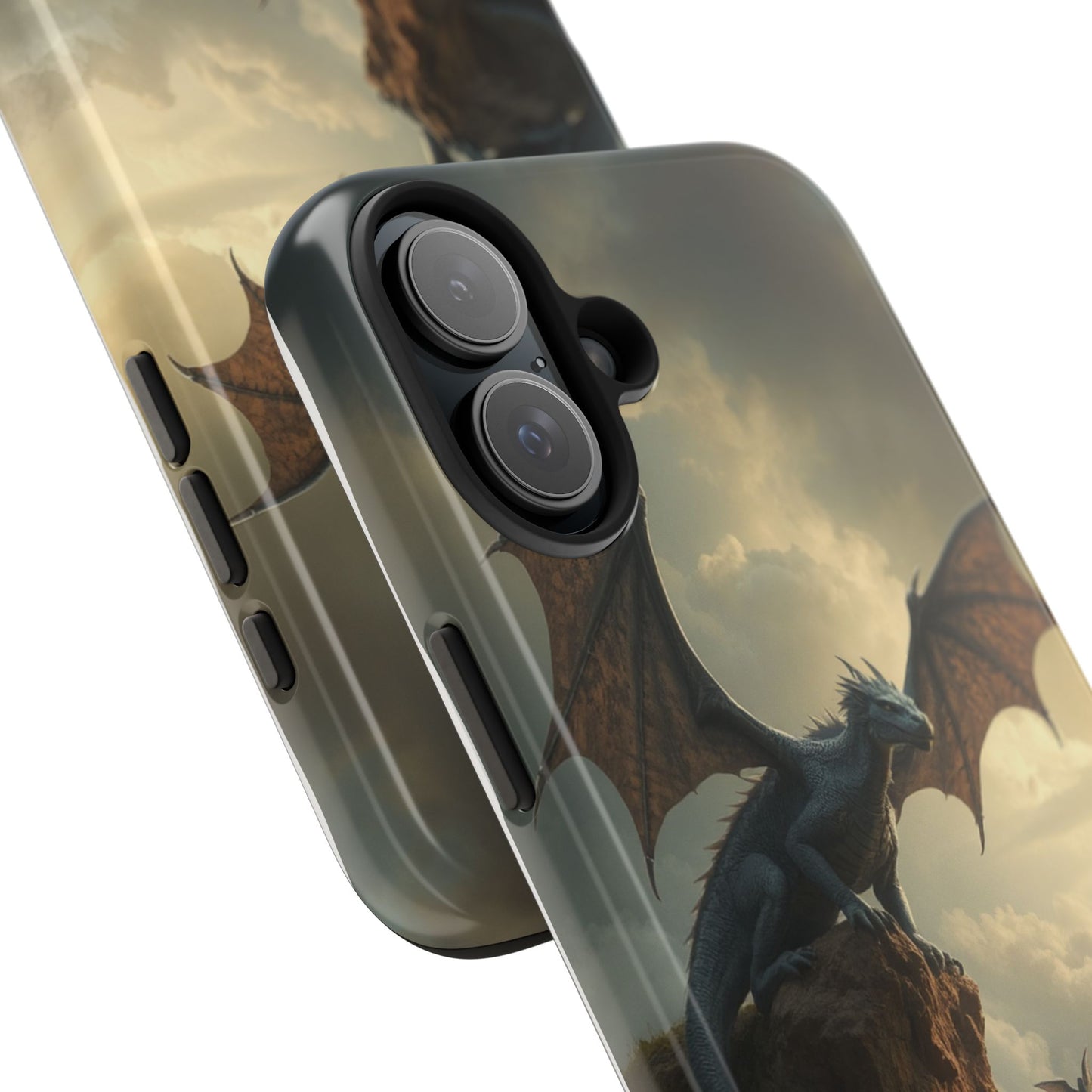 Dragon Fantasy Tough Phone Case - Durable Protection for Adventurers
