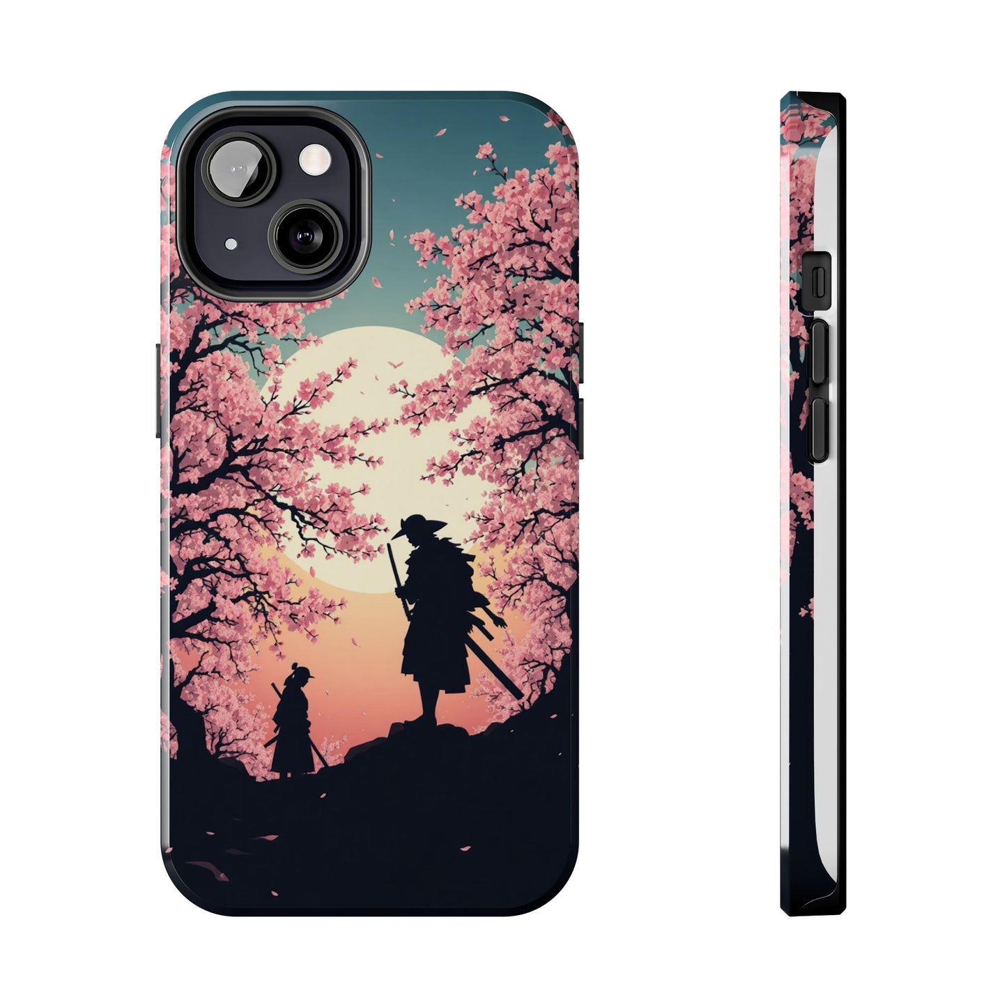 Cherry Blossom Samurai Tough Phone Case