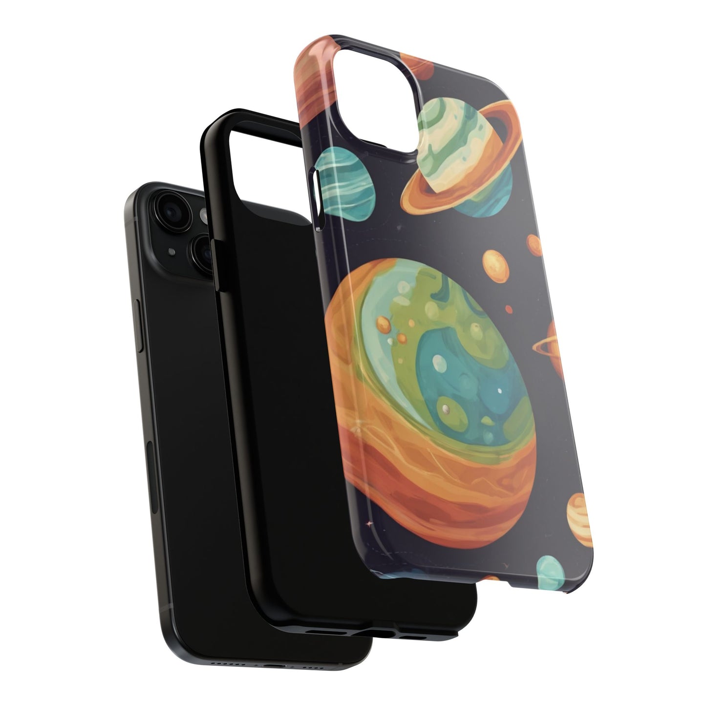 Cosmic Planet Phone Case - Durable Tough Protector for Space Lovers - for iPhone