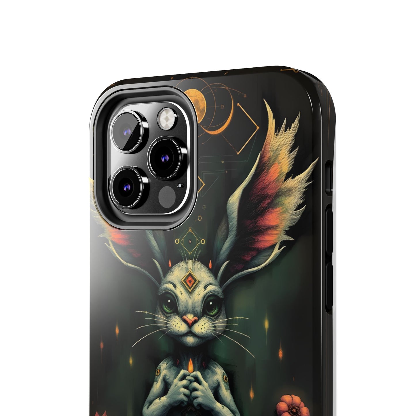 Artistic Rabbit Phone Cases - Unique and Durable Design of Mystical Bunny - for iPhone