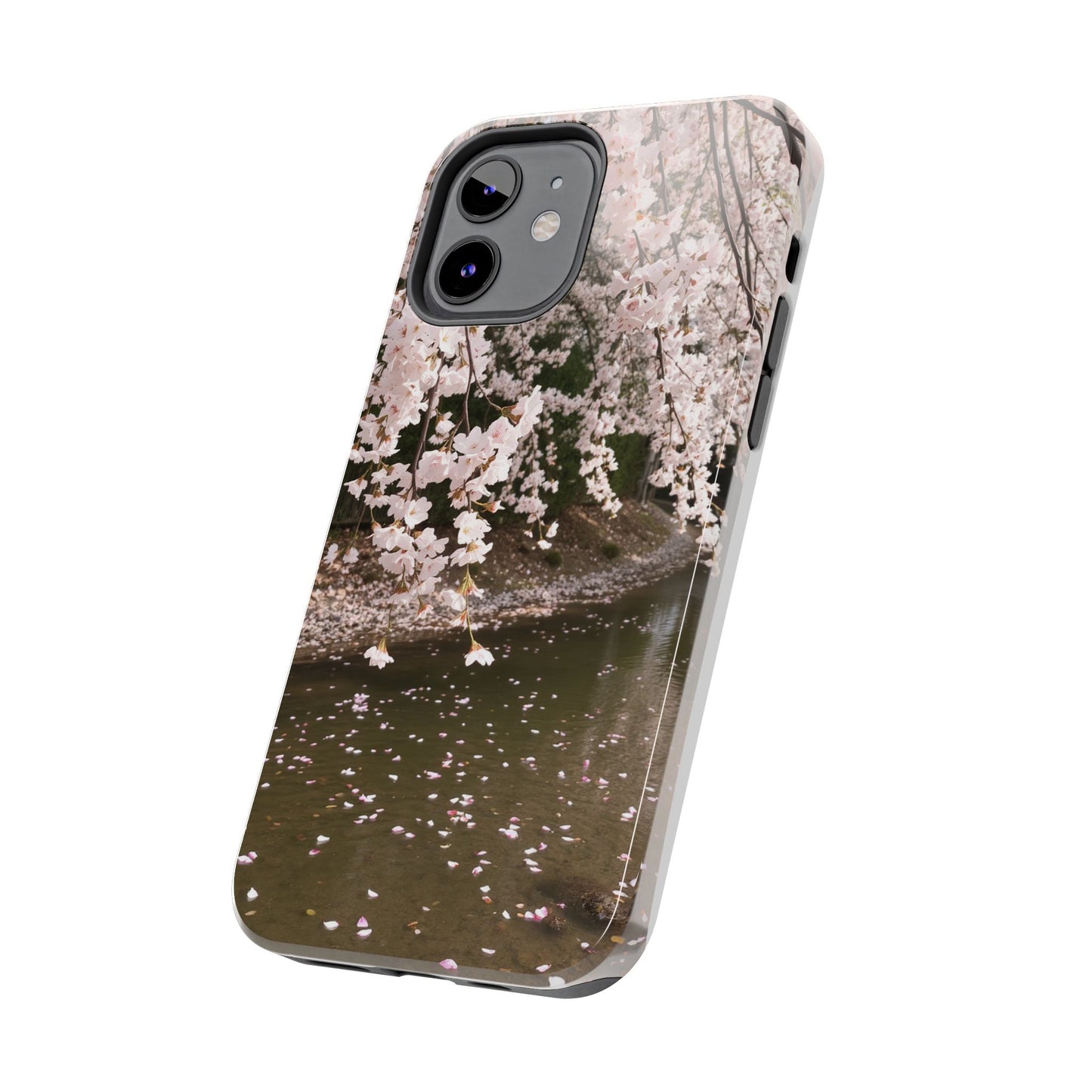 Cherry Blossom Tough Phone Cases - Durable Protection with Floral Serenity