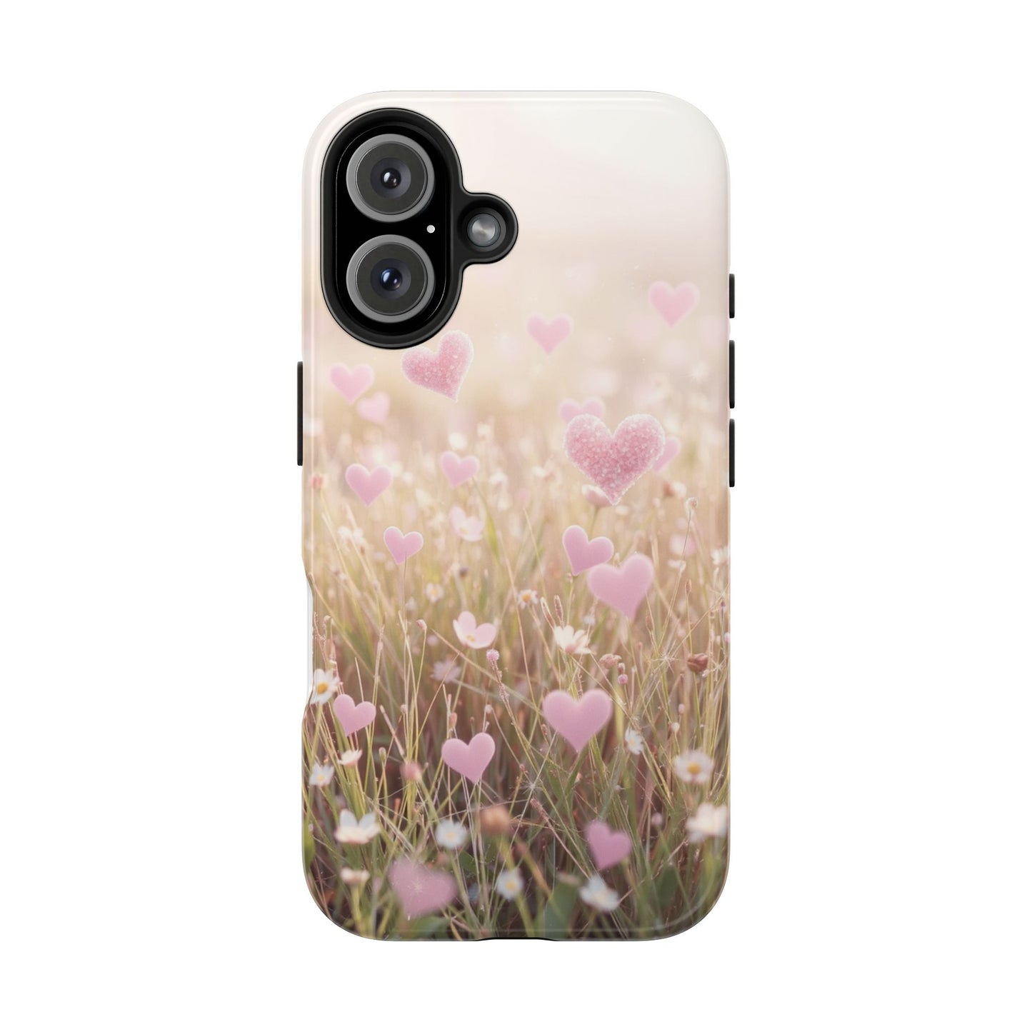 Romantic Hearts Tough Phone Case - Perfect for Lovers and Celebrations