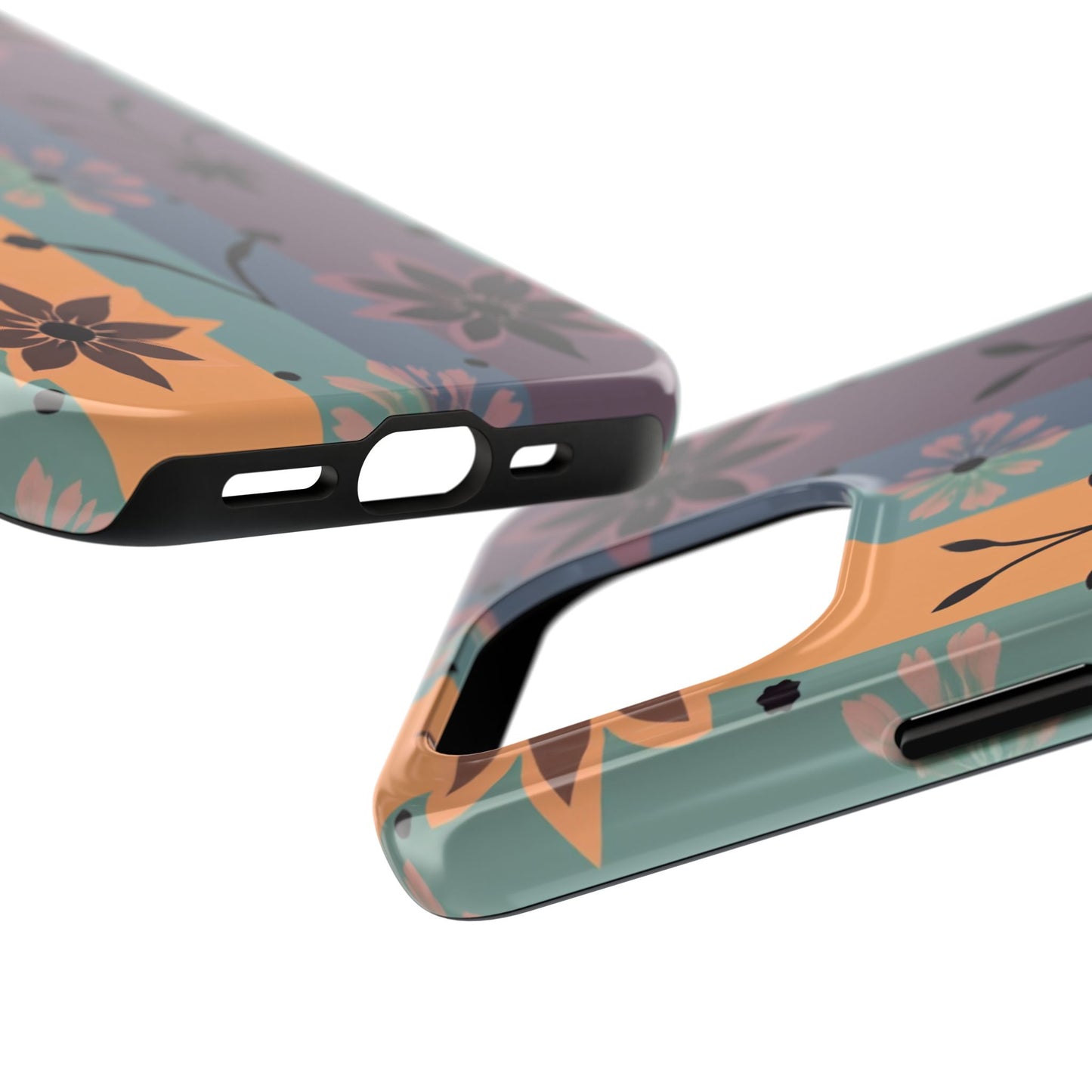 Boho Floral Tough Phone Cases - Durable & Stylish Protection - for iPhone