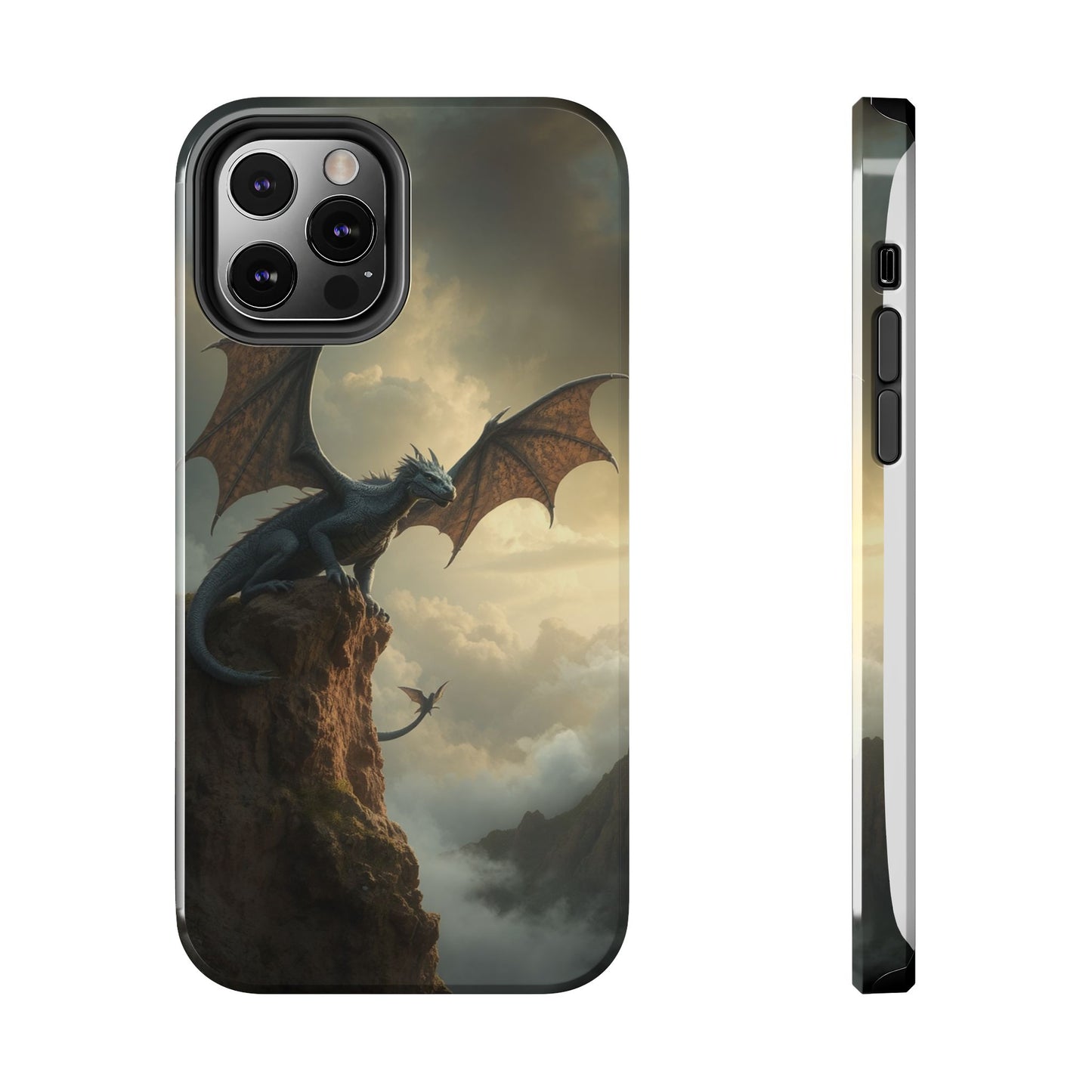 Dragon Fantasy Tough Phone Case - Durable Protection for Adventurers