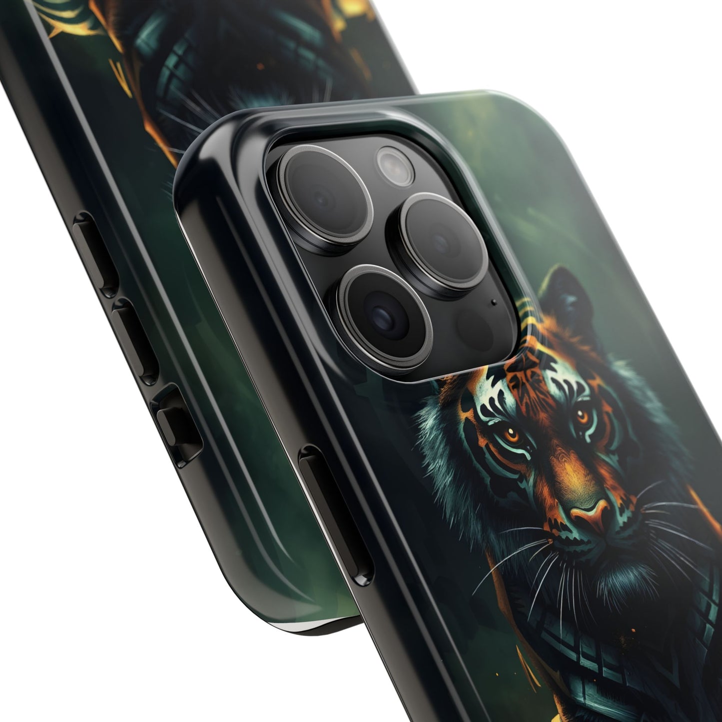 Fierce Mystical Tiger Tough Phone Case | Durable Protection for Nature Lovers - for iPhone