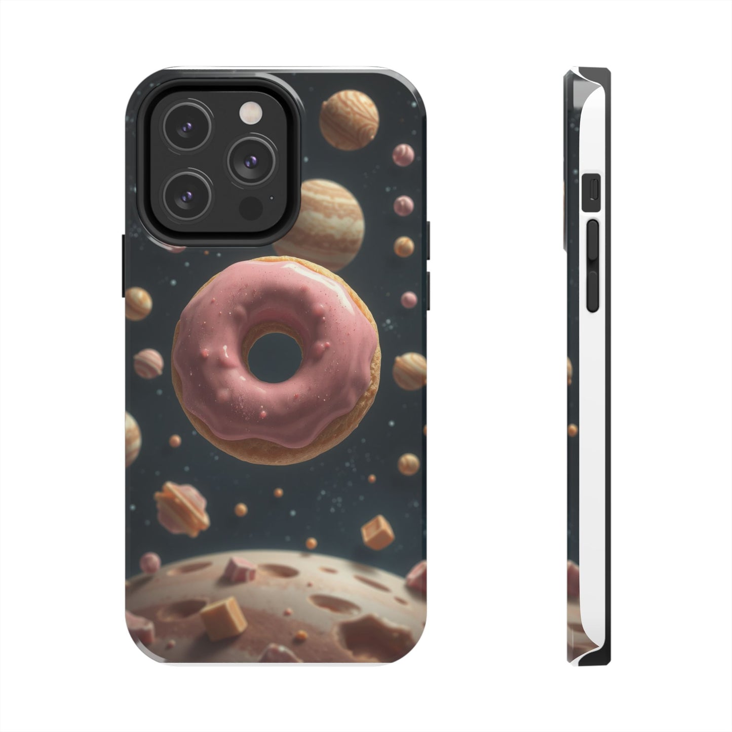 Galaxy Donut Tough Phone Case - Durable & Stylish Protective Cover