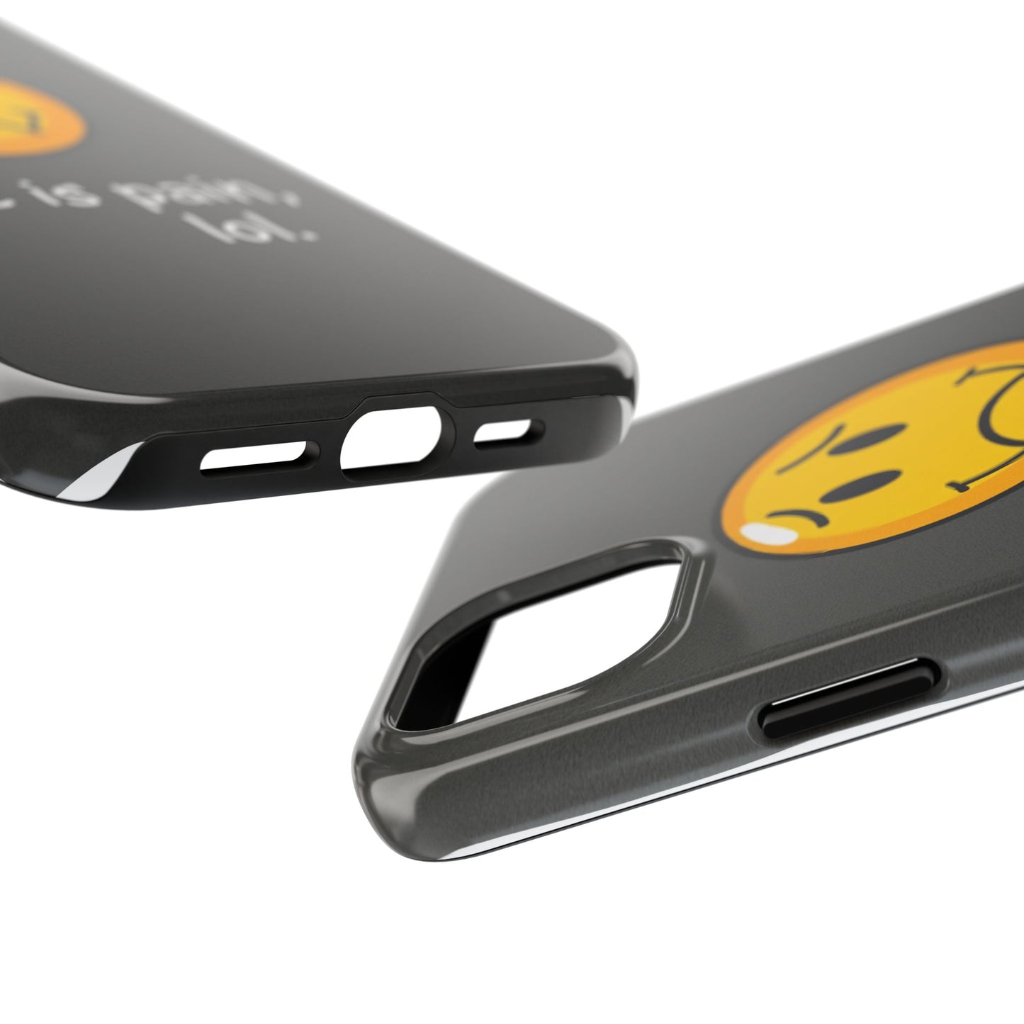 Life is Pain Tough Phone Case - Trendy Design for Smartphone Protection