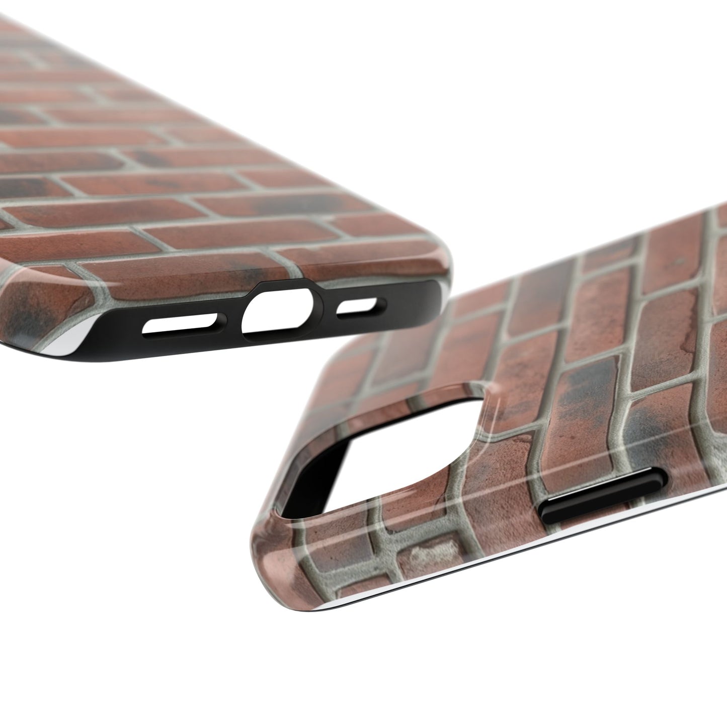 Brick Wall Tough Phone Case - Durable Protection with Urban Style