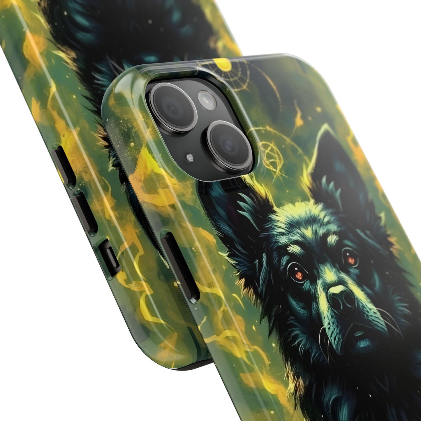 Mystical Dog Tribe Phone Case - Tough and Stylish for Pet Lovers - for iPhone