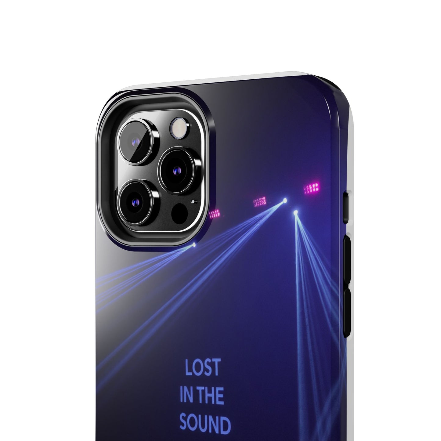 Vibrant Tough Phone Case - 'Lost in the Sound' Design for Music Lovers