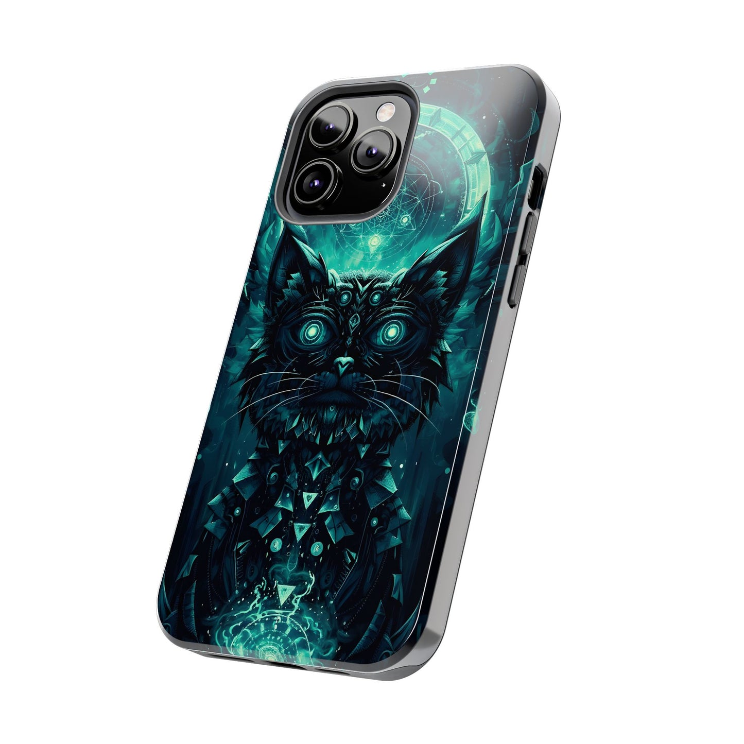 Mystical Dark Cat Phone Case - Tough Protective Cover for Cat Lovers - for iPhone