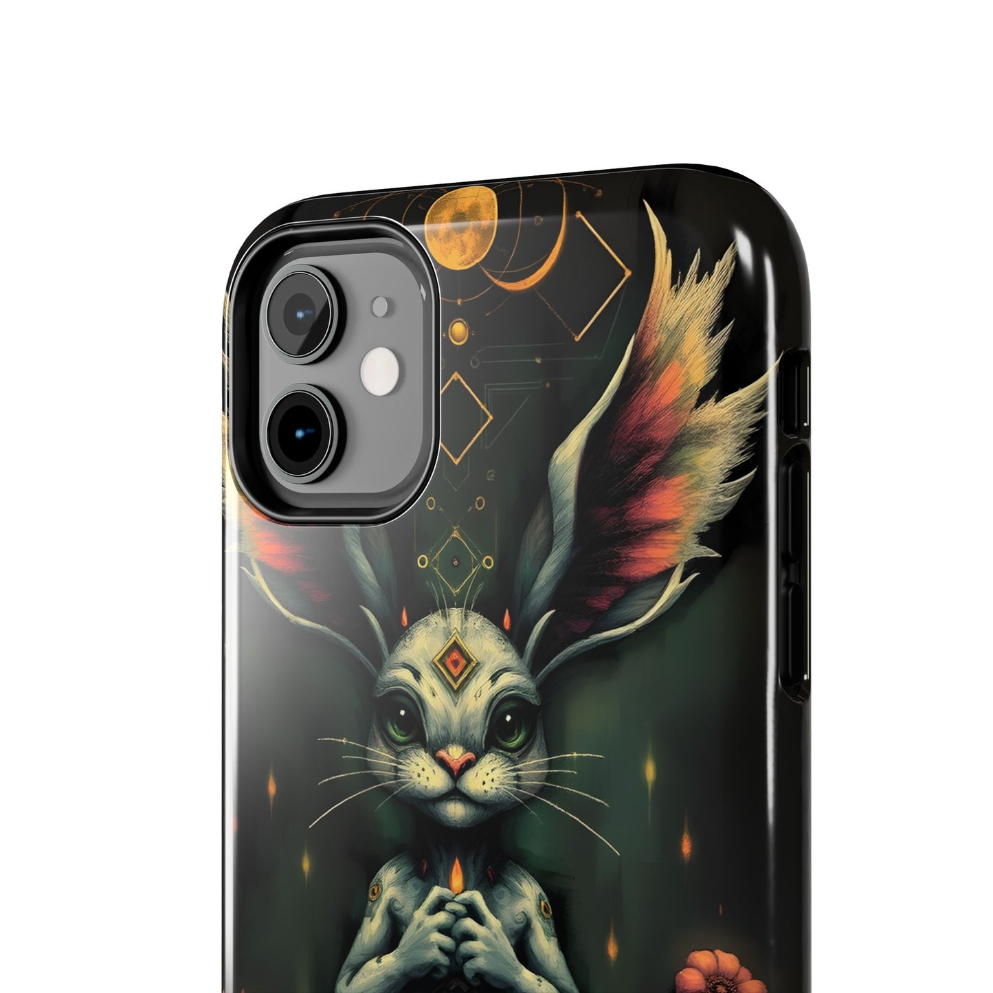 Artistic Rabbit Phone Cases - Unique and Durable Design of Mystical Bunny - for iPhone