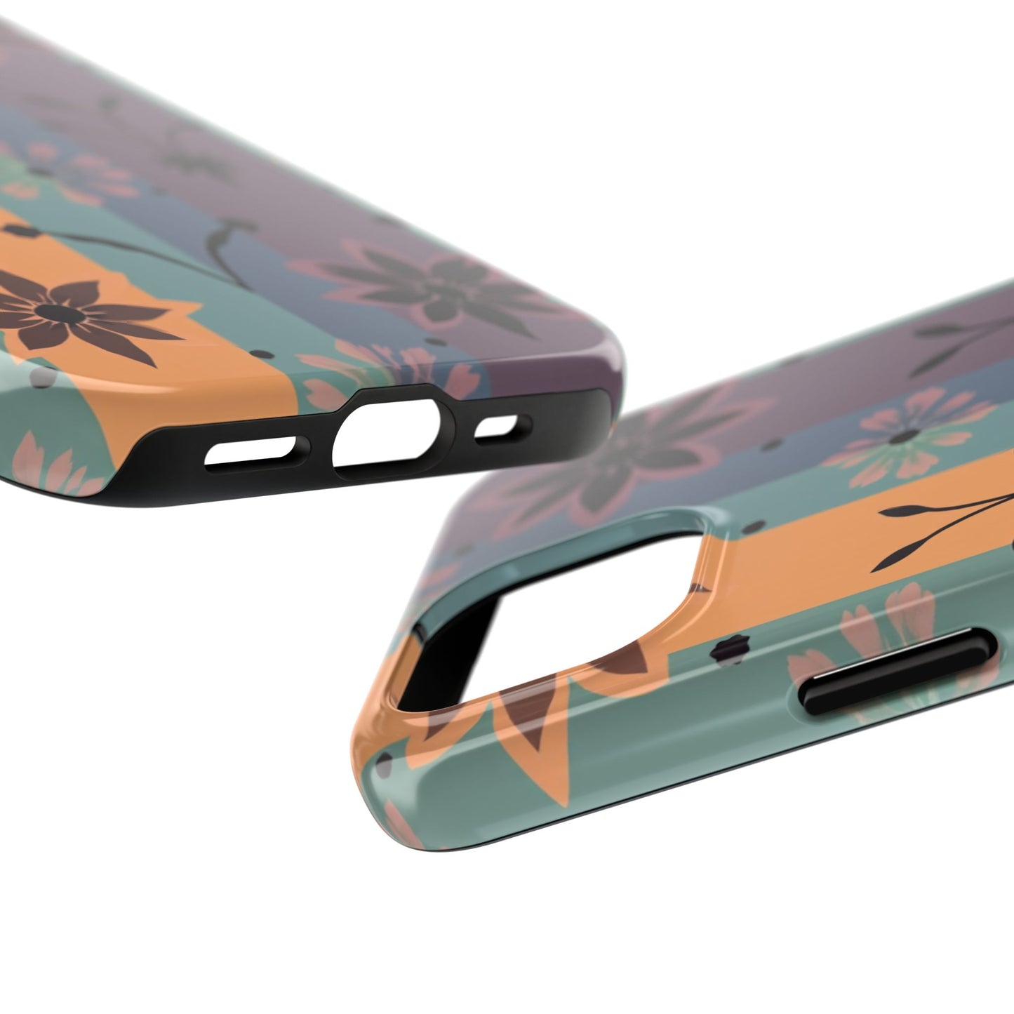 Boho Floral Tough Phone Cases - Durable & Stylish Protection - for iPhone