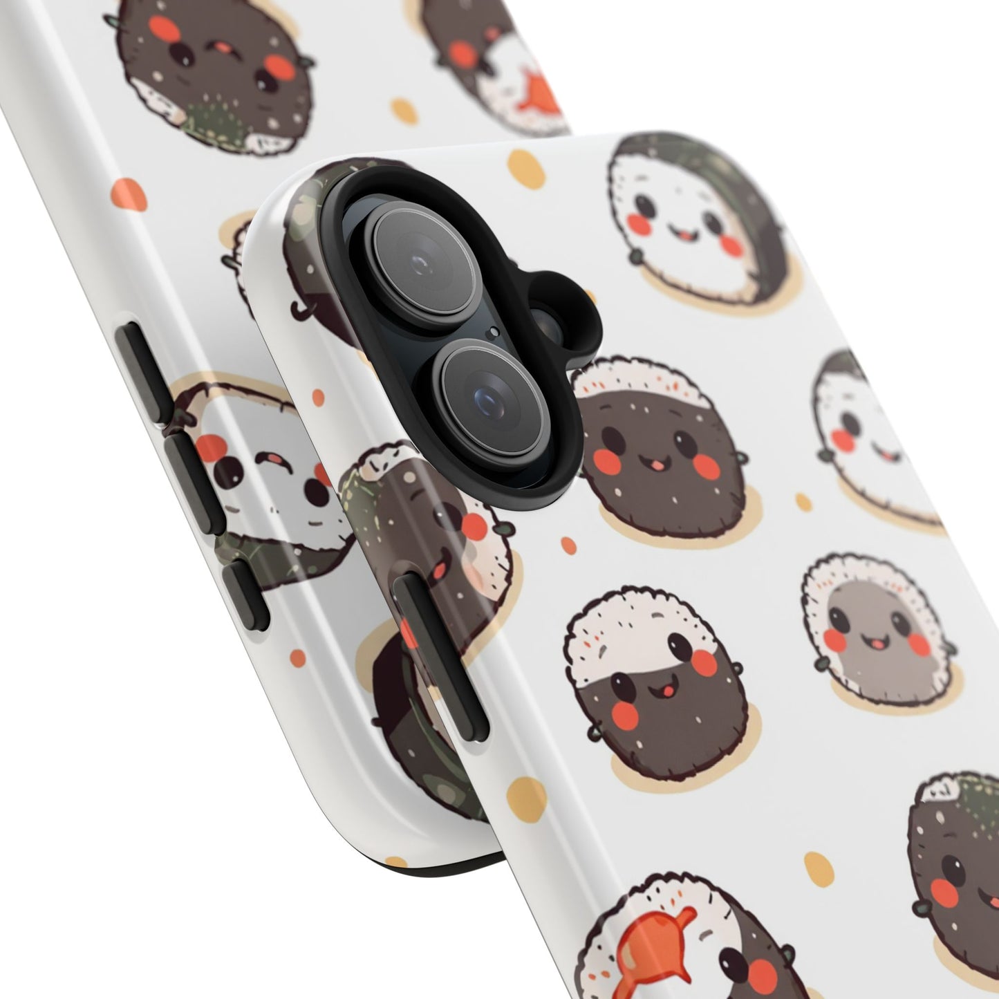 Cute Sushi Tough Phone Case - Kawaii Design for Food Lovers