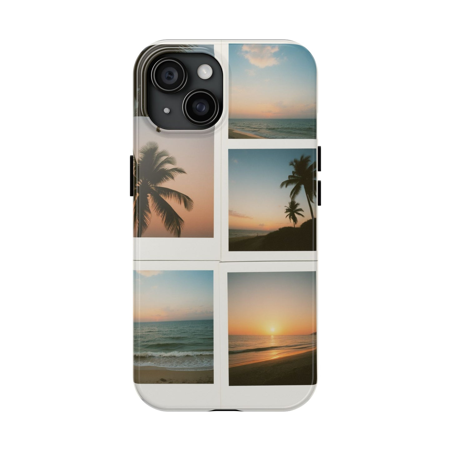 Tropical Sunset Tough Phone Case - Beach Vibes for Summer Adventures