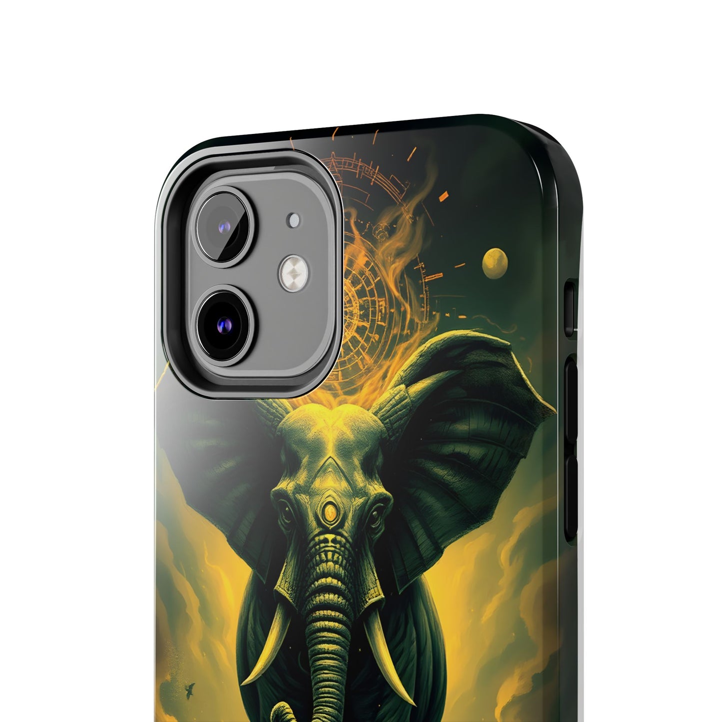 Majestic Elephant Clouds Tough Phone Case - Durable Protection with Bold Design - for iPhone