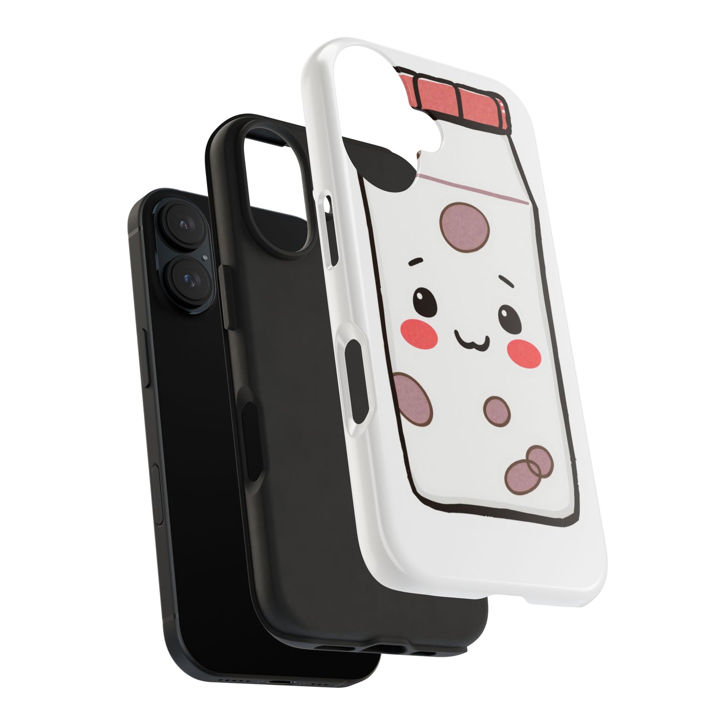 Cute Milk Cartoon Phone Case - Tough & Stylish Protection