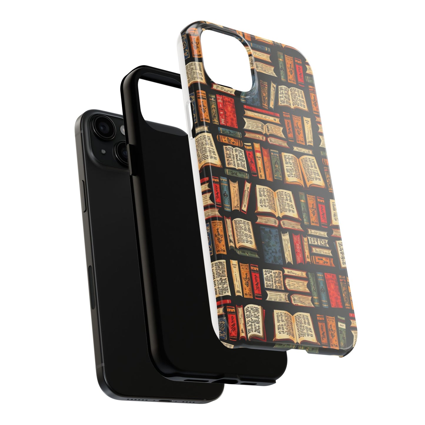 Book Lover Tough Phone Cases - Durable Protective Cases for Literature Fans