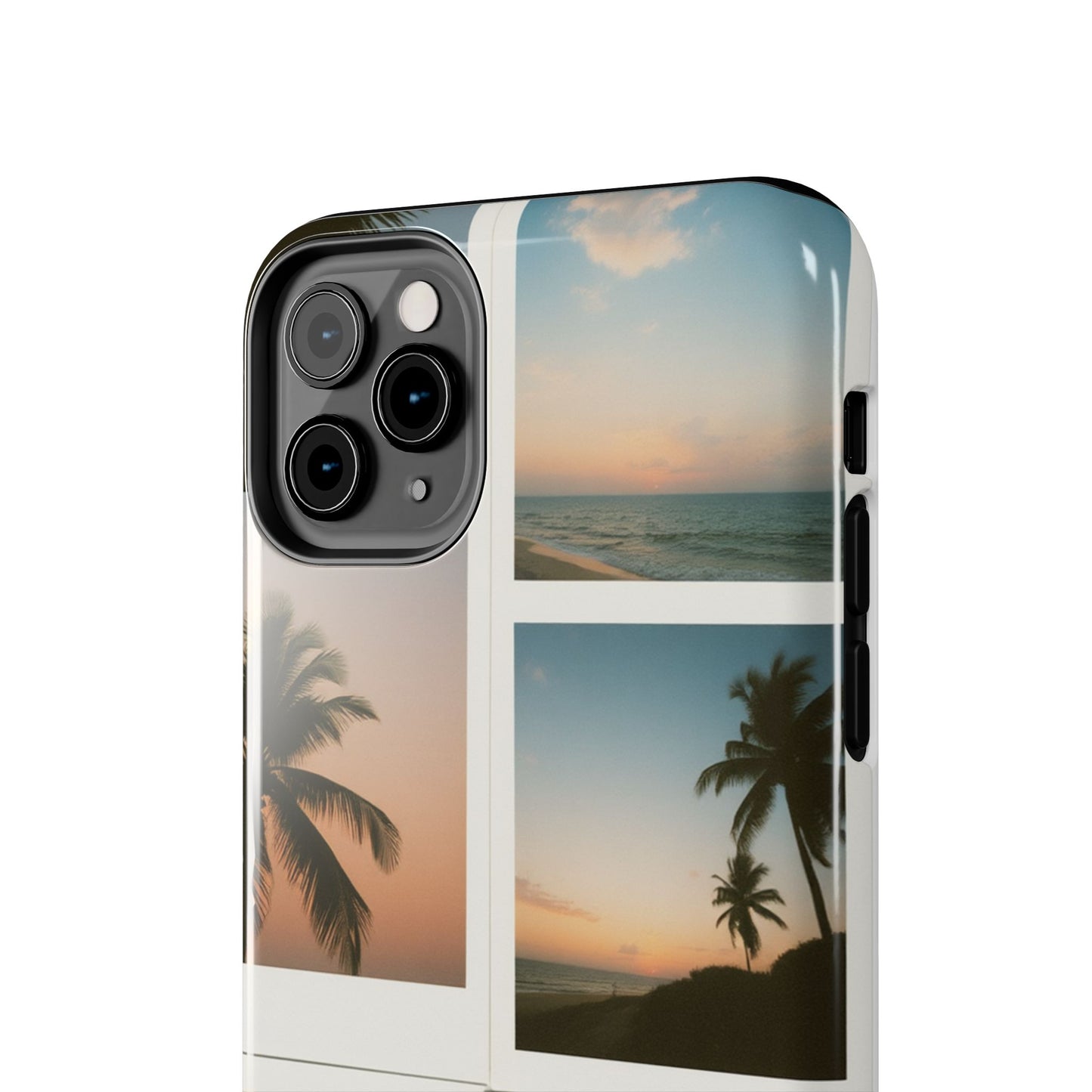 Tropical Sunset Tough Phone Case - Beach Vibes for Summer Adventures