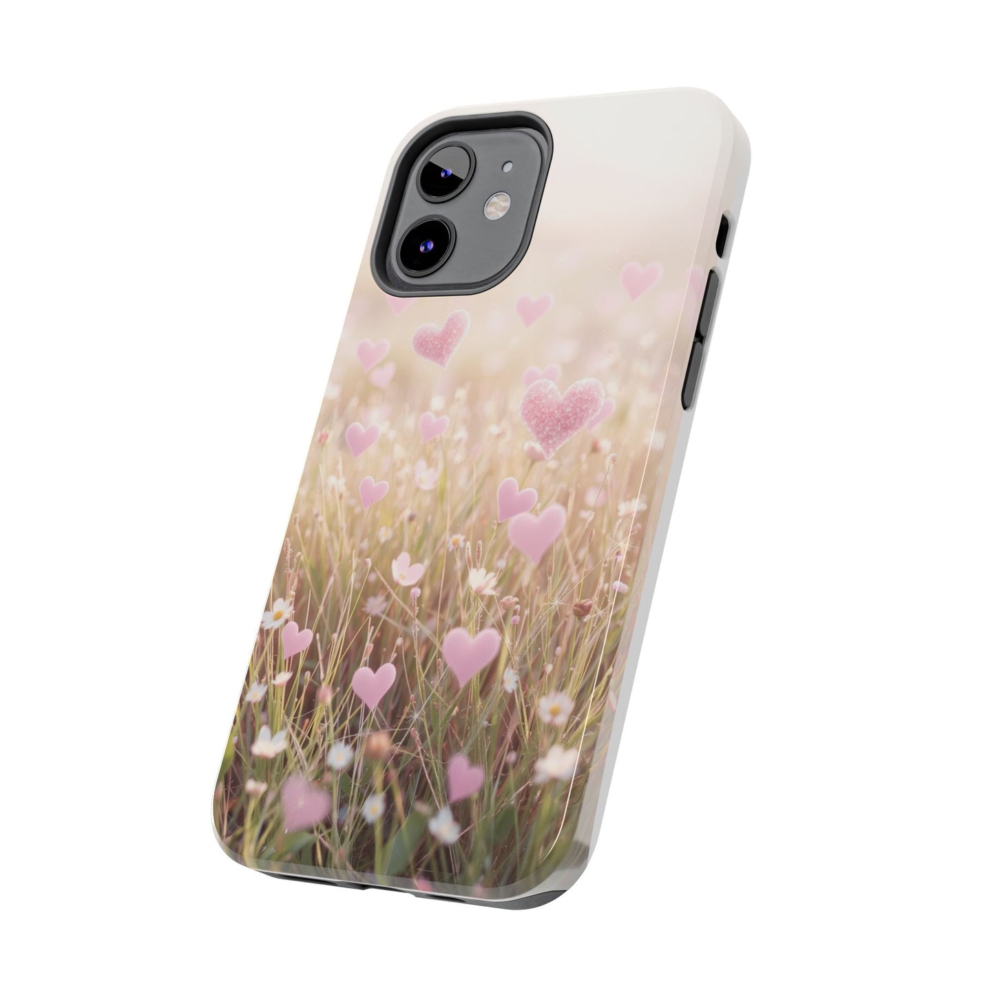 Romantic Hearts Tough Phone Case - Perfect for Lovers and Celebrations